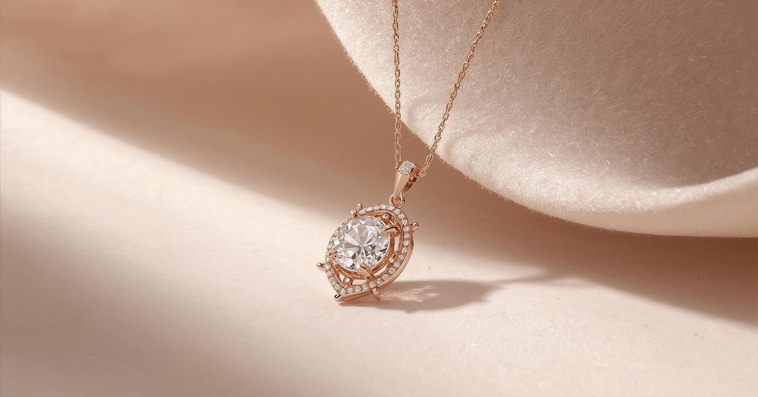 Rose Gold Radiance: Pendants that Sparkle with Style