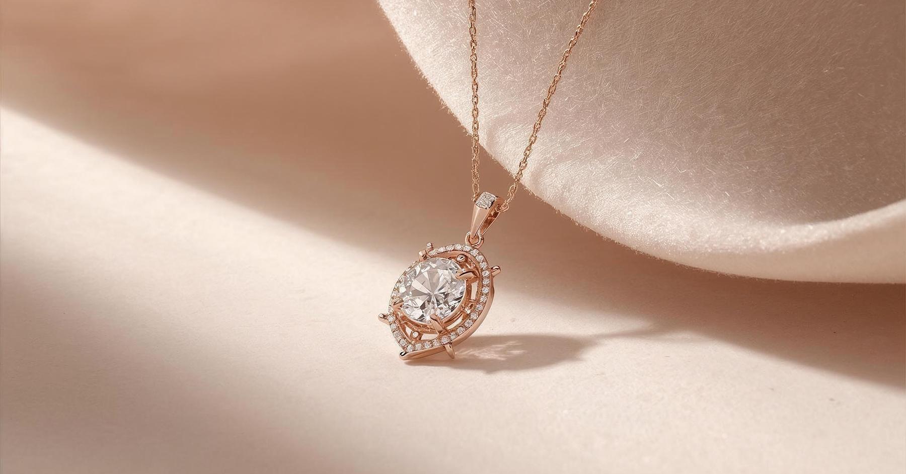 Rose Gold Radiance: Pendants that Sparkle with Style