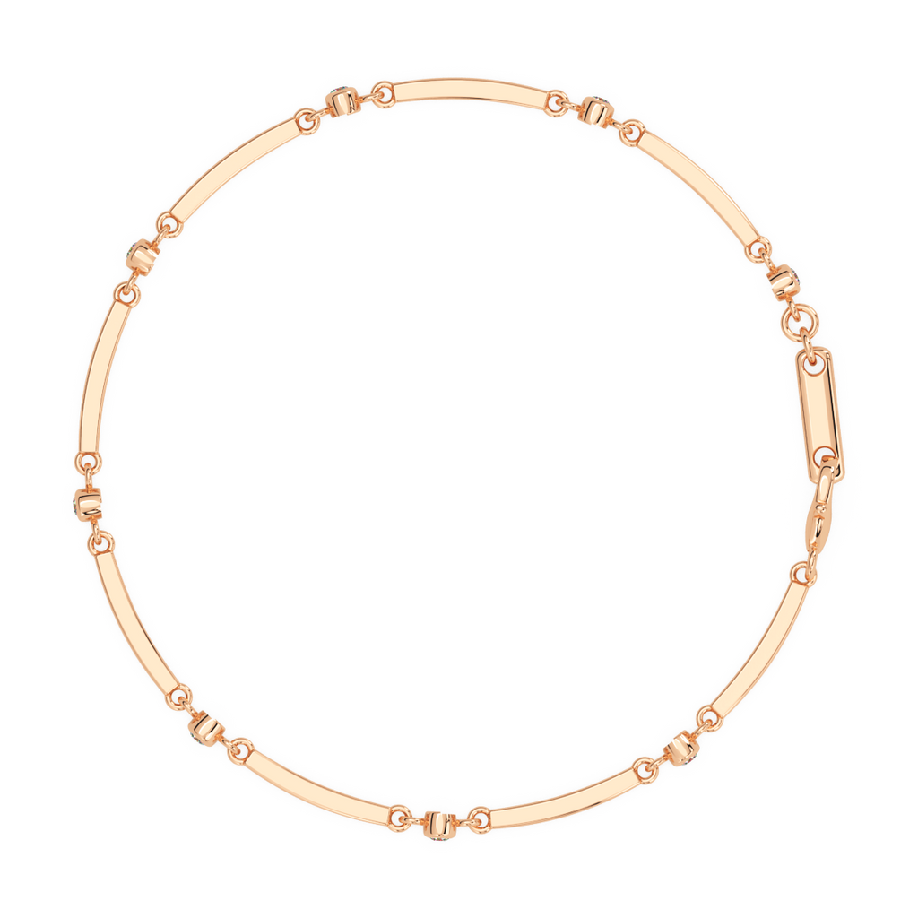 Sleek and Shiny and Diamond Bracelet