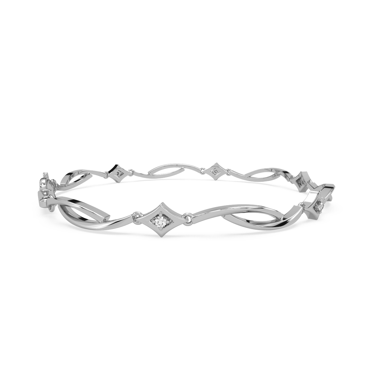 Keyaana and Diamond Bracelet