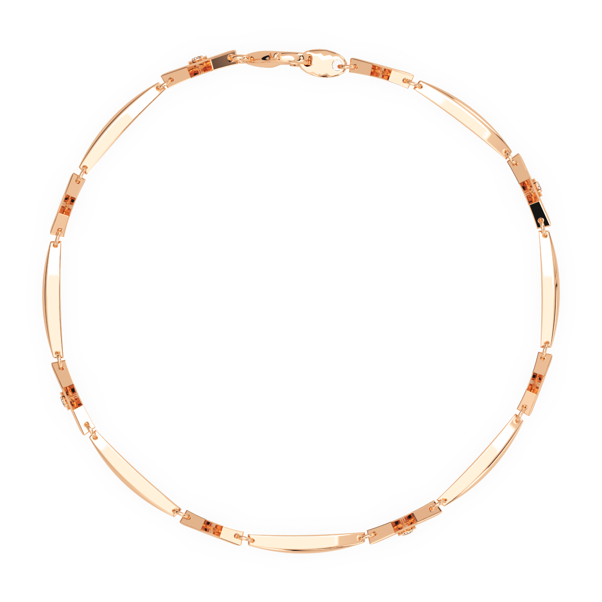 Mahaikaa Gold and Diamond Bracelet