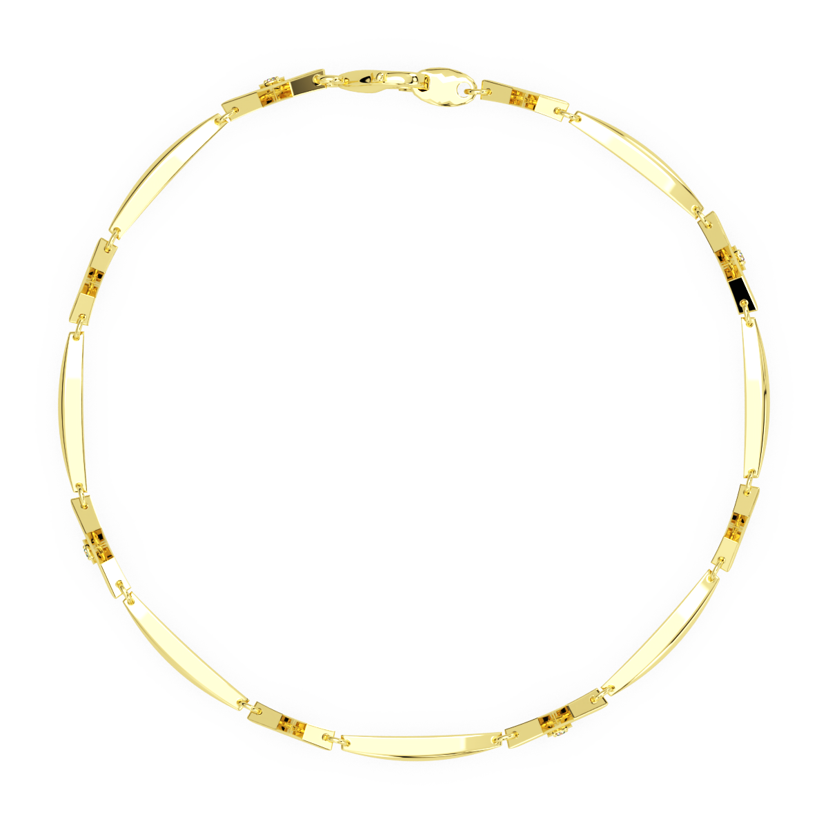 Mahaikaa Gold and Diamond Bracelet