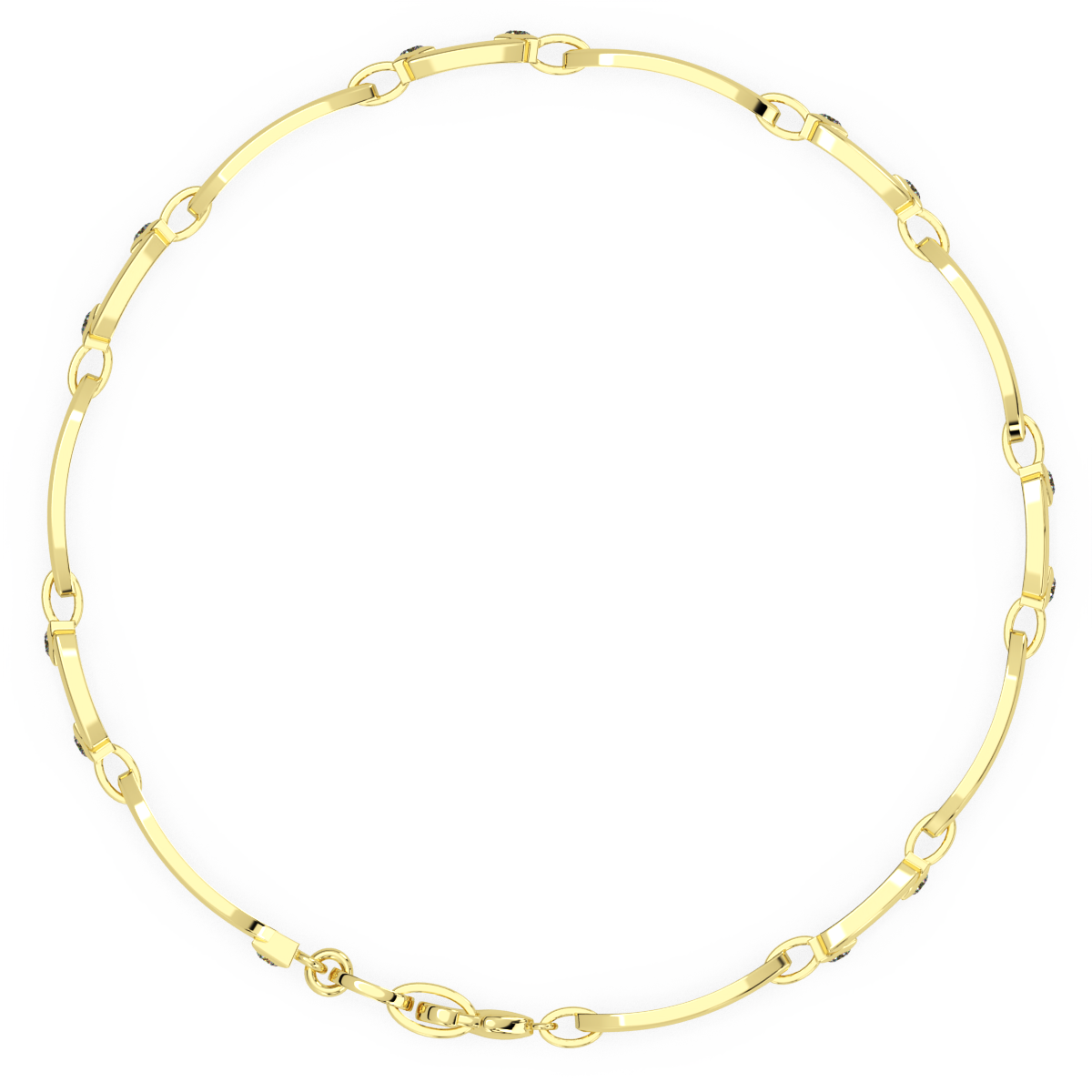 Udaeyaa Gold and Diamond Bracelet
