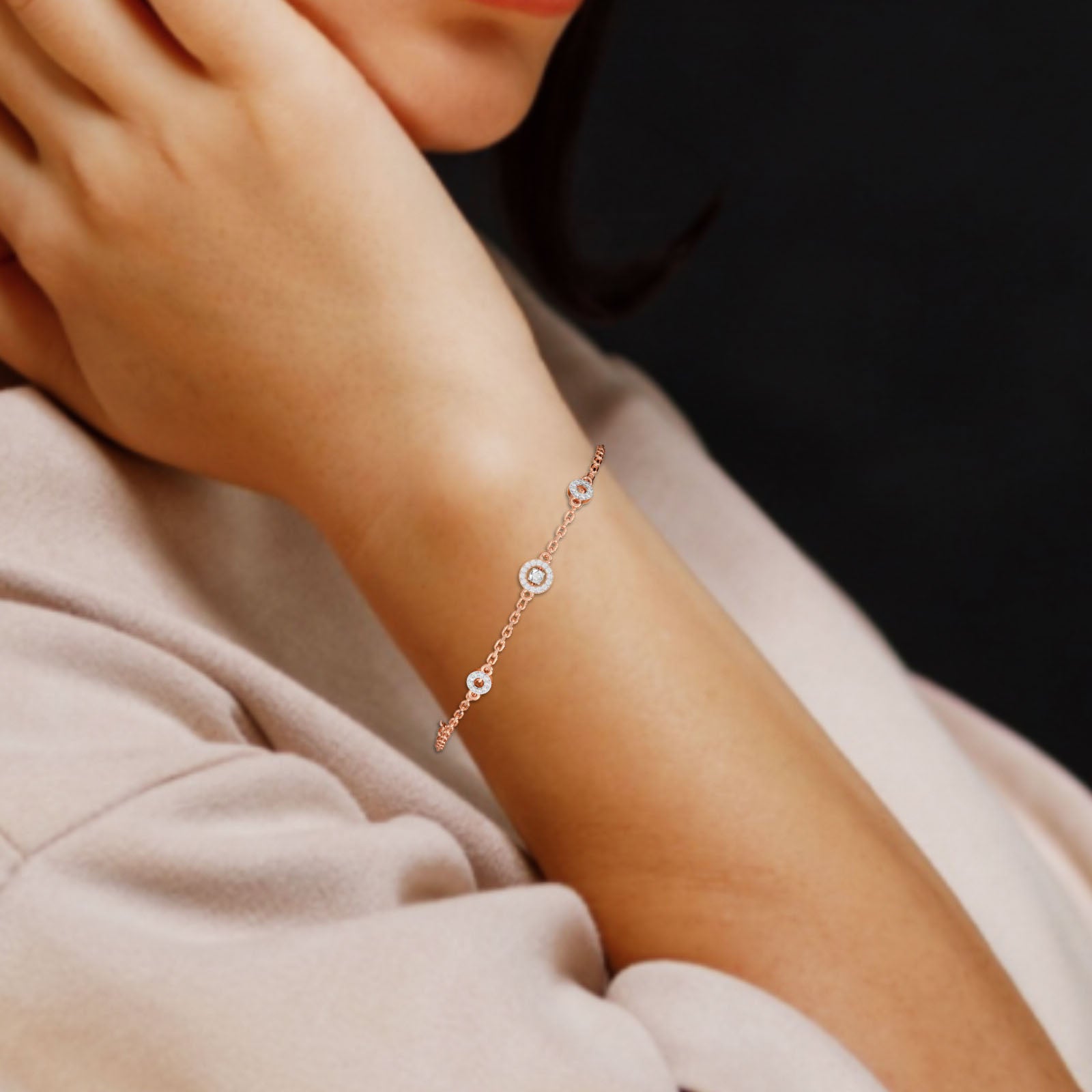 Spellbinding Grace Gold and Diamond Bracelet