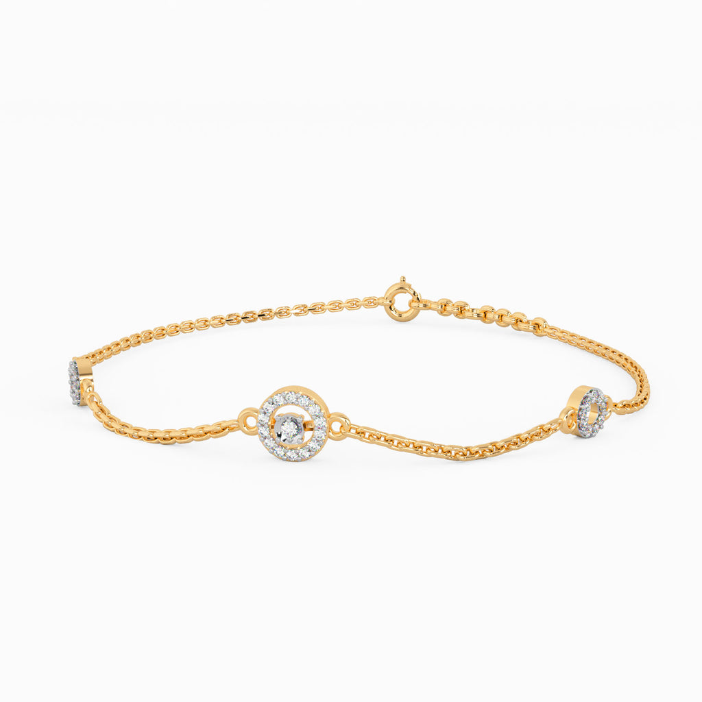 Spellbinding Grace Gold and Diamond Bracelet