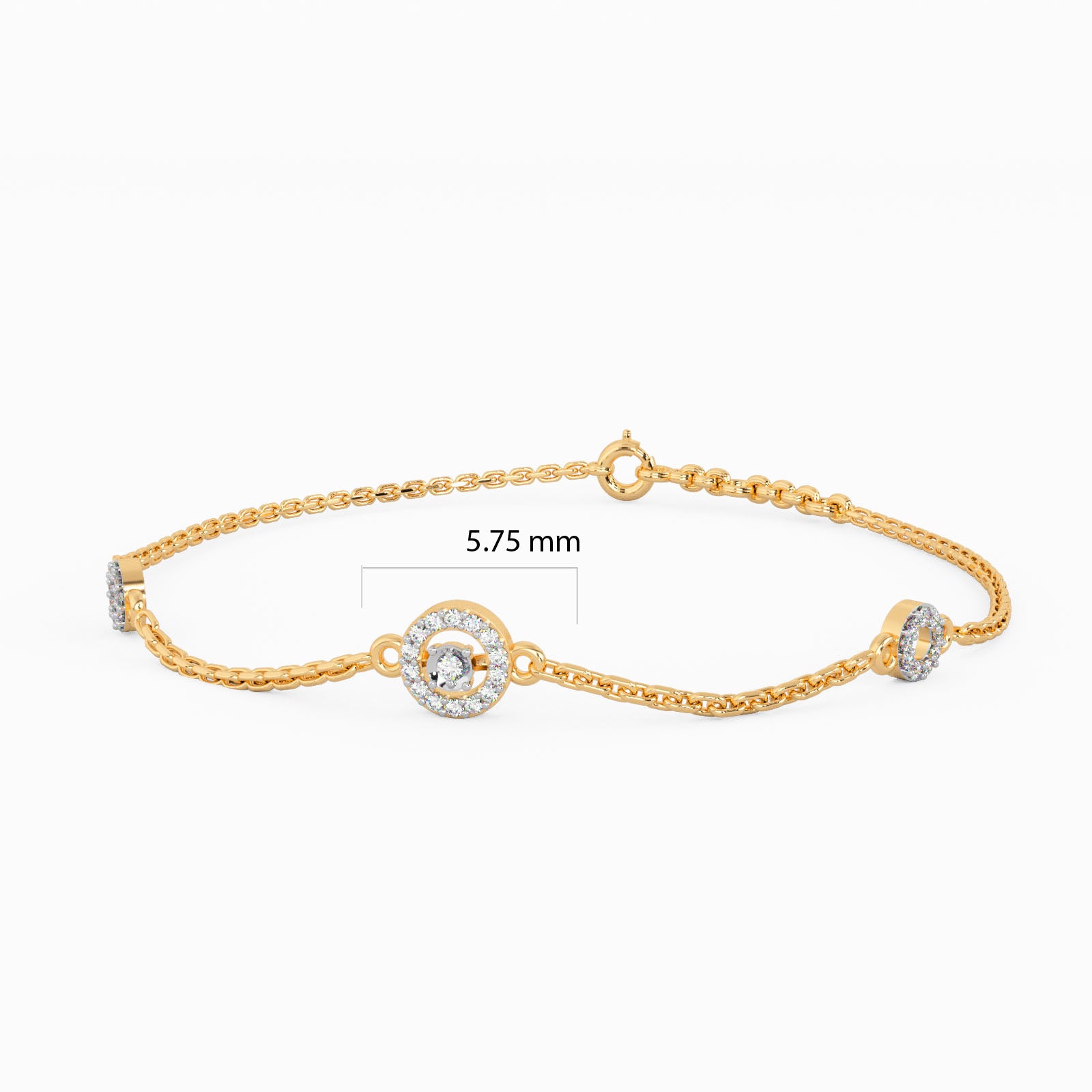 Spellbinding Grace Gold and Diamond Bracelet