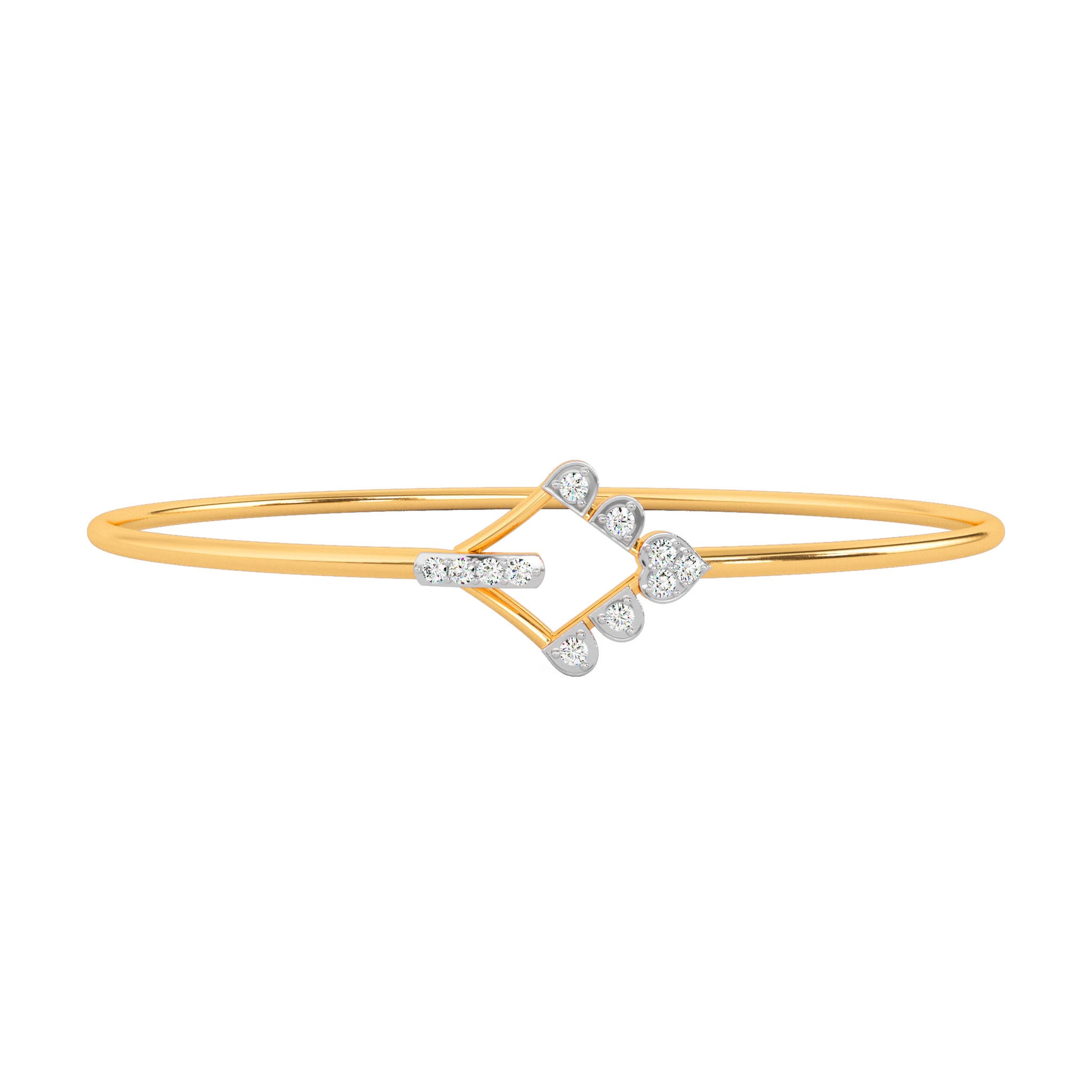 Precious Prism Gold and Diamond Bracelet