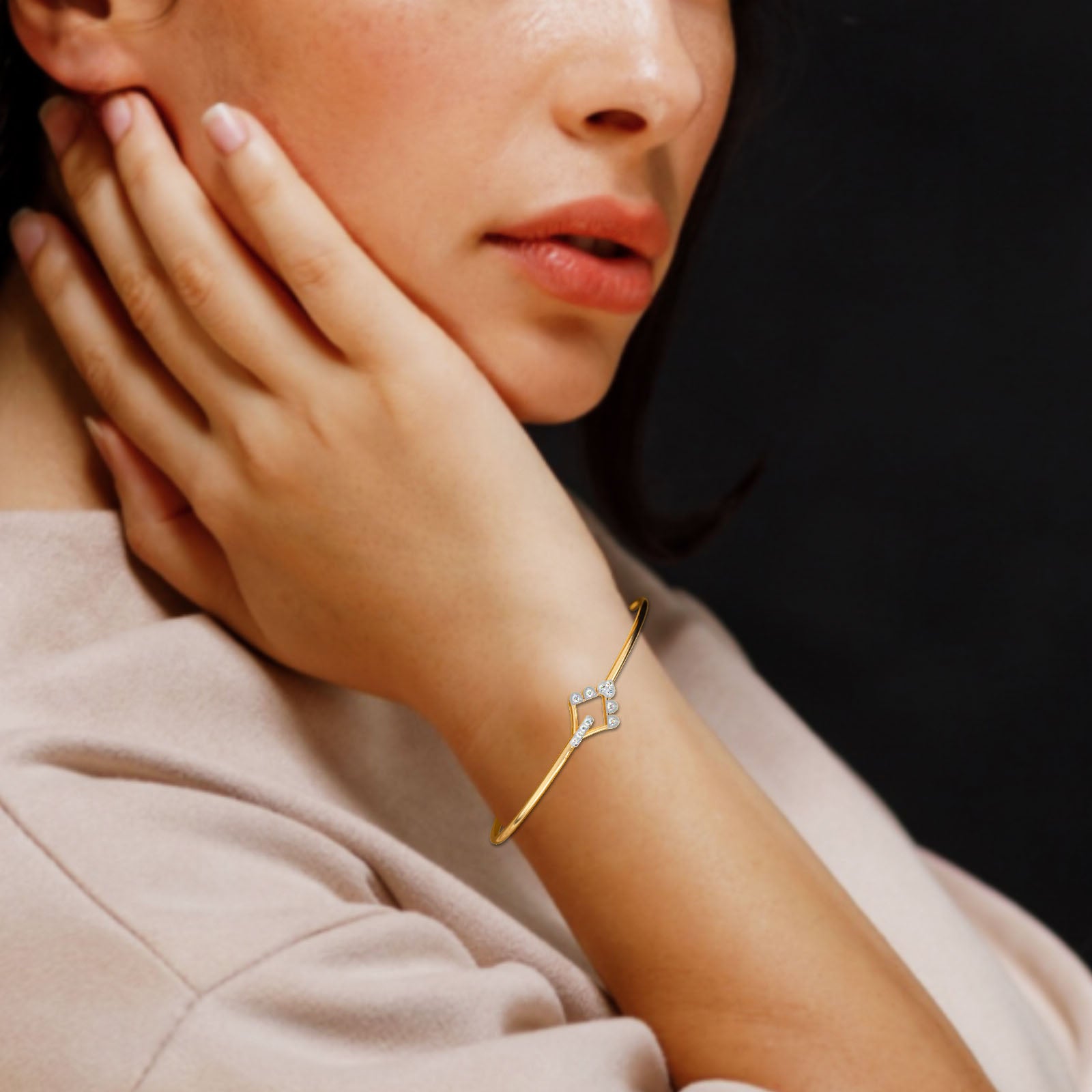 Precious Prism Gold and Diamond Bracelet