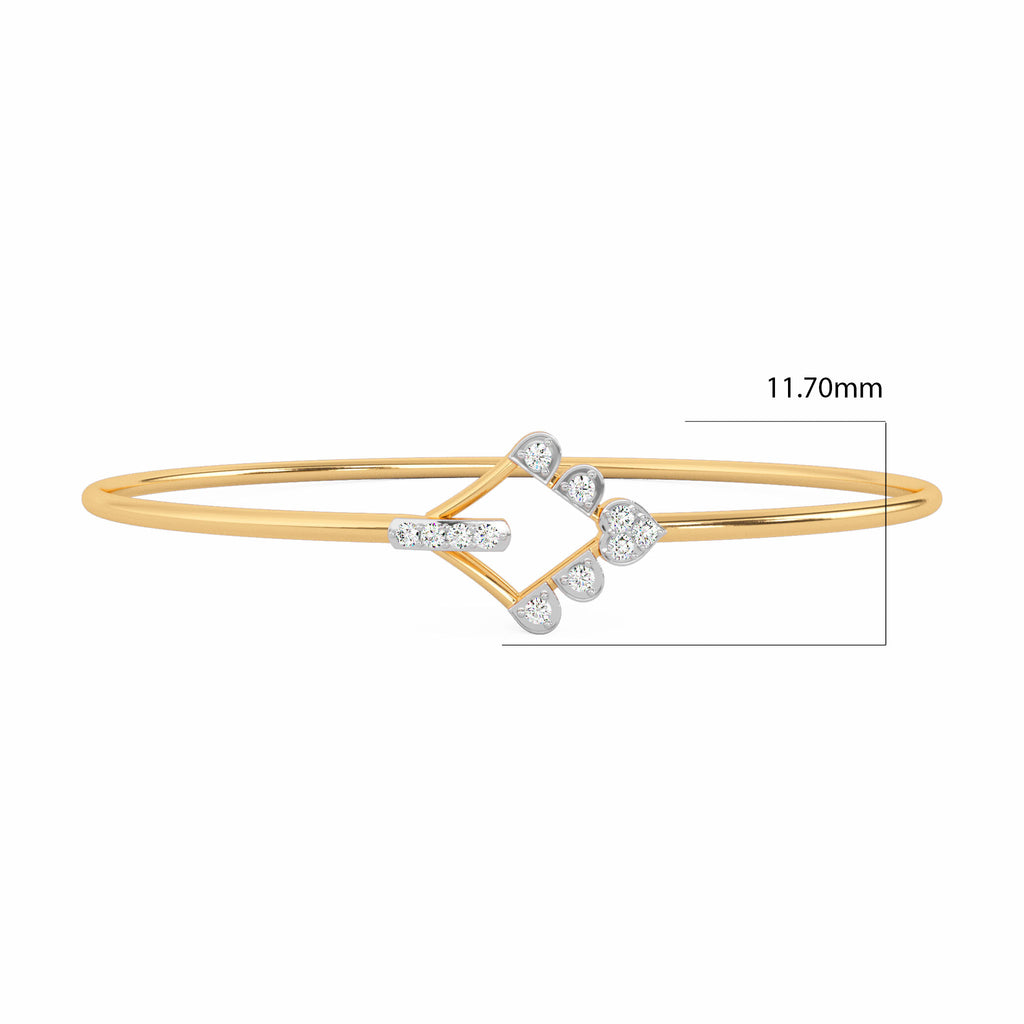 Precious Prism Gold and Diamond Bracelet