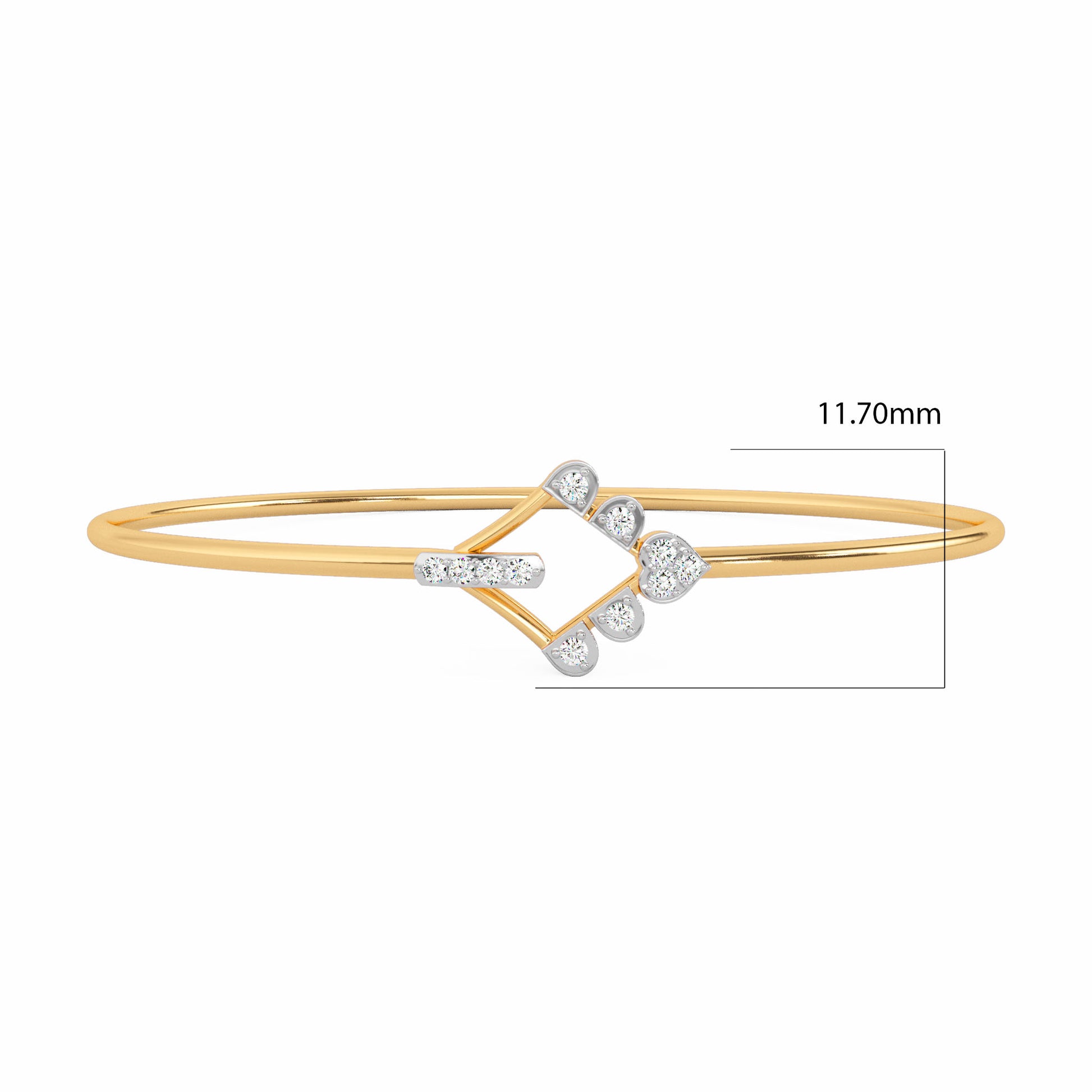 Precious Prism Gold and Diamond Bracelet