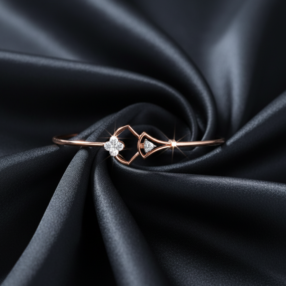 Kaumudinee Gold and Diamond Bracelet