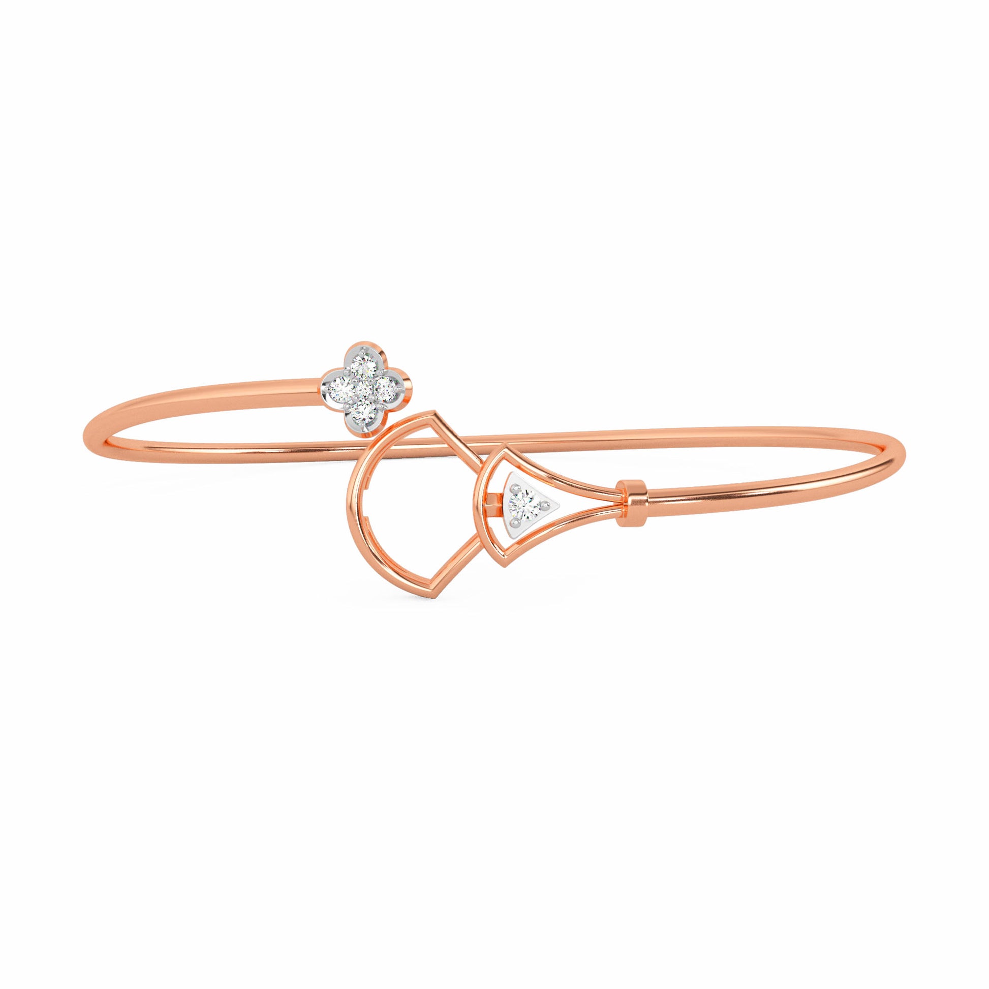 Kaumudinee Gold and Diamond Bracelet