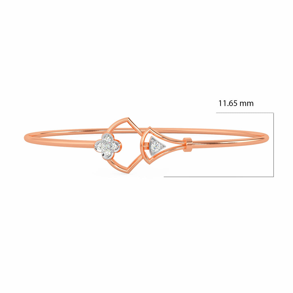 Kaumudinee Gold and Diamond Bracelet