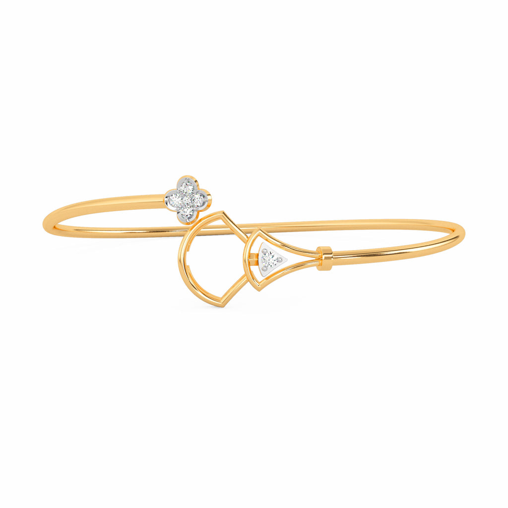 Kaumudinee Gold and Diamond Bracelet