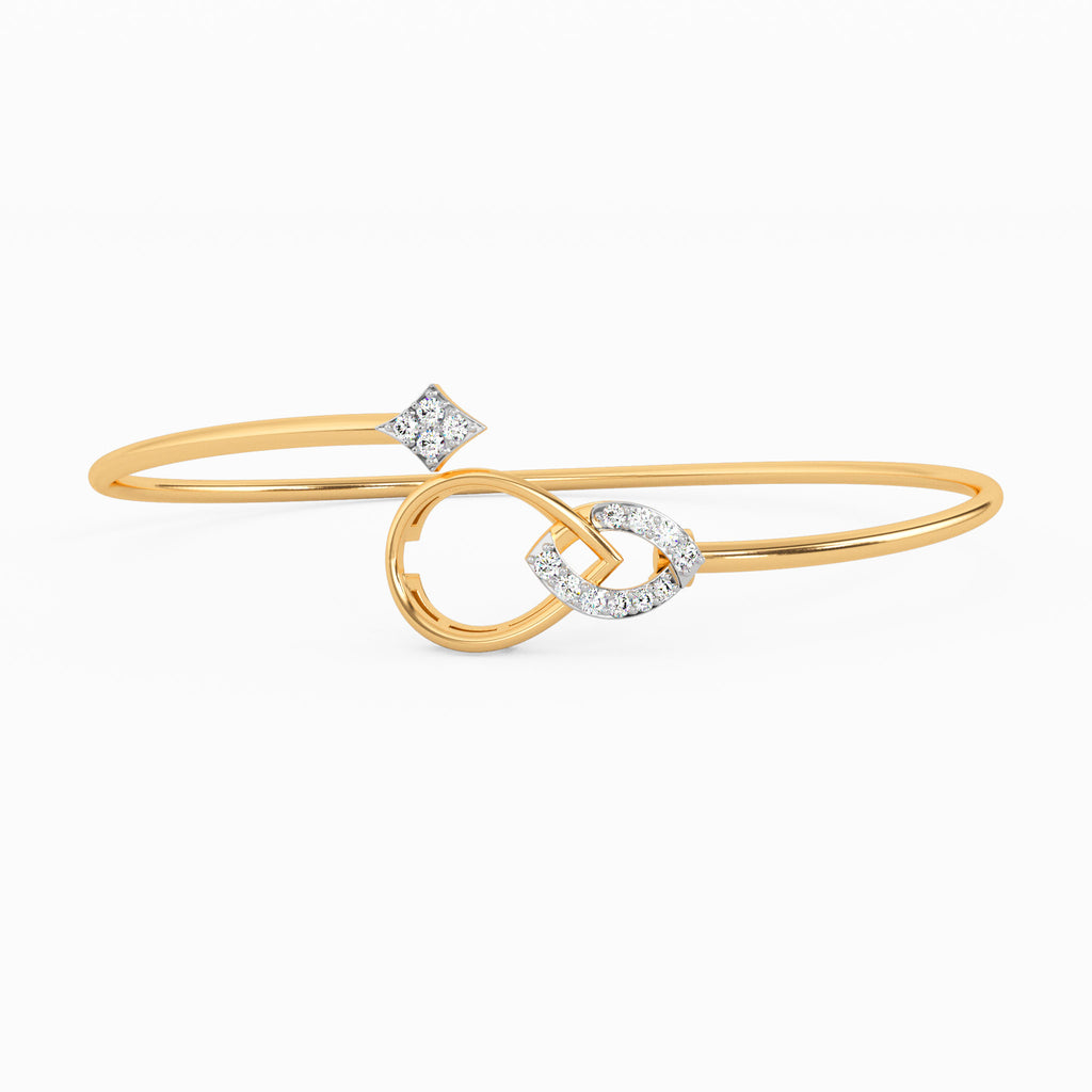 Kacheema Gold and Diamond Bracelet