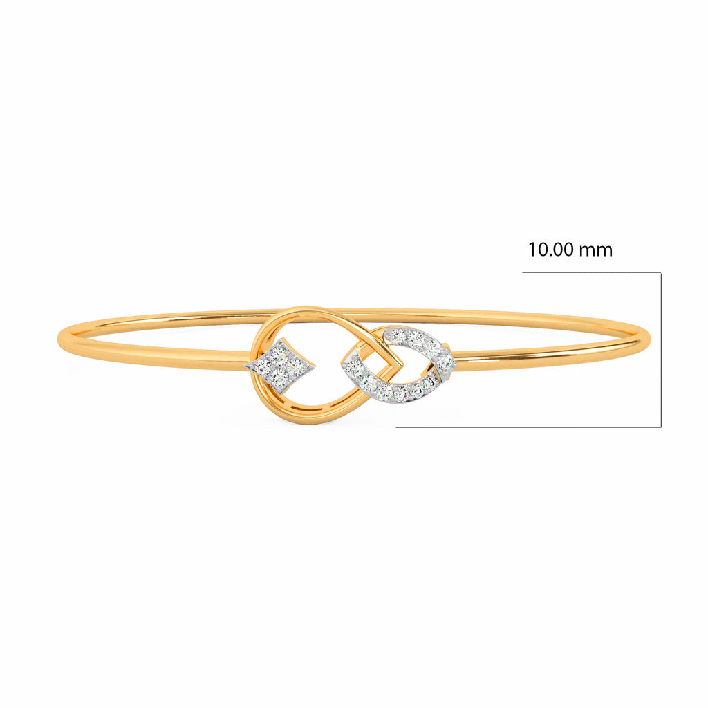 Kacheema Gold and Diamond Bracelet