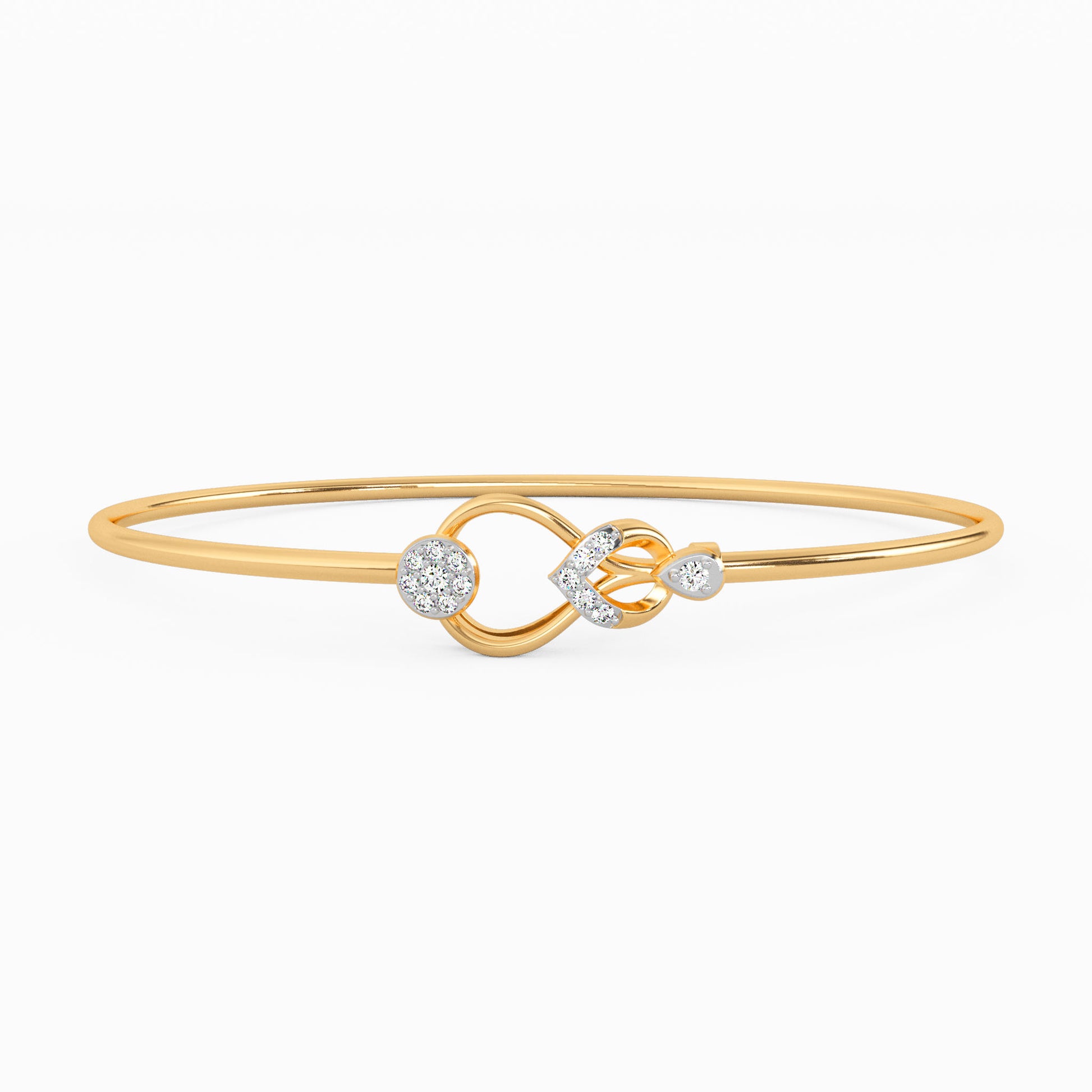 Kaahalee Gold and Diamond Bracelet