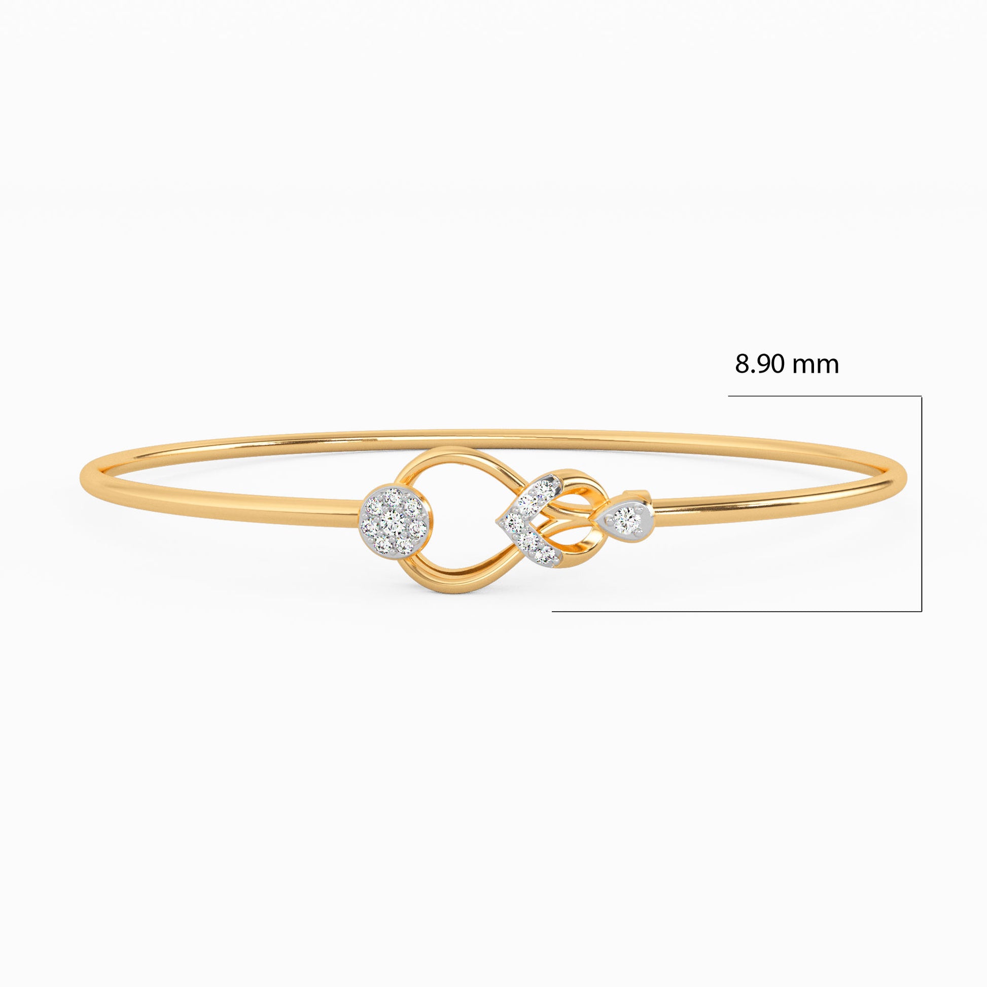 Kaahalee Gold and Diamond Bracelet
