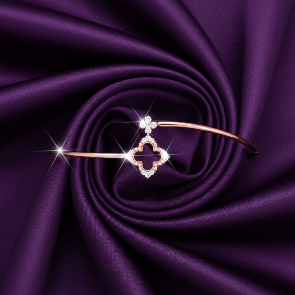 Mystical Muse Gold and Diamond Bracelet