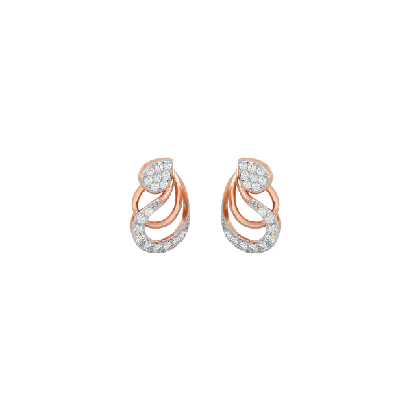 Soul Awakening Gold and Diamond Earrings