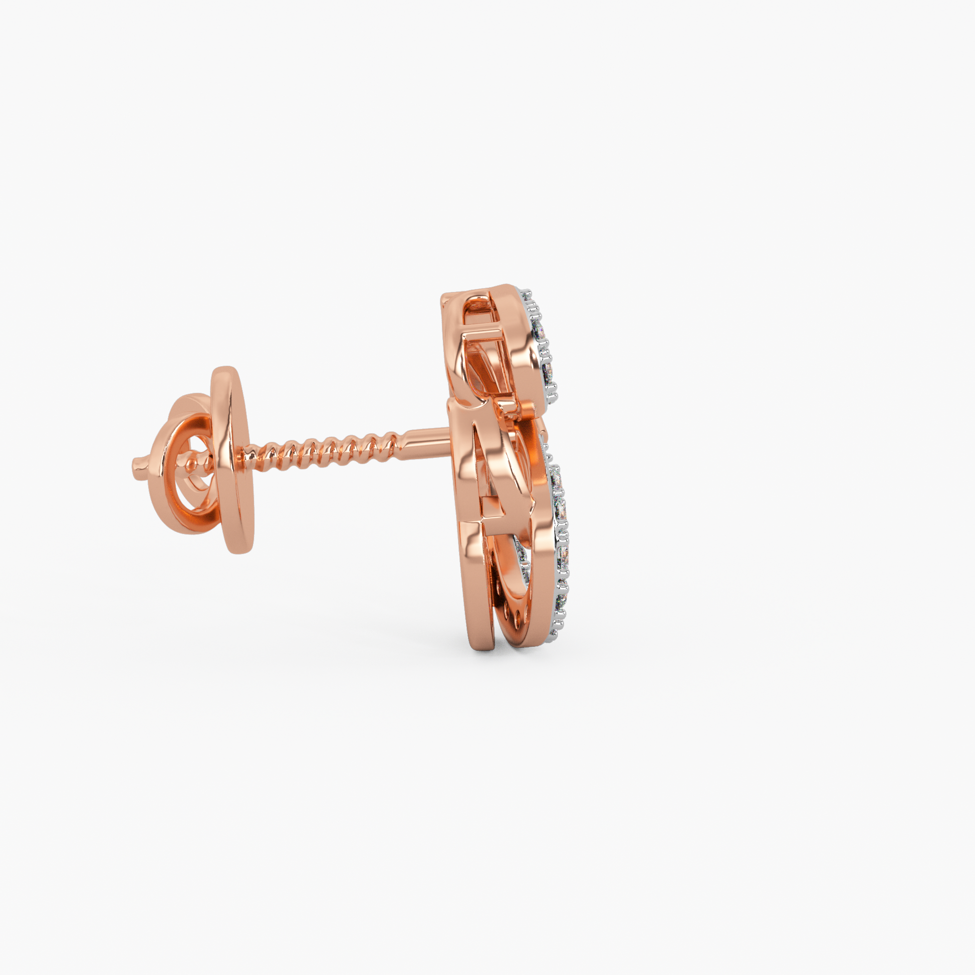 Soul Awakening Gold and Diamond Earrings