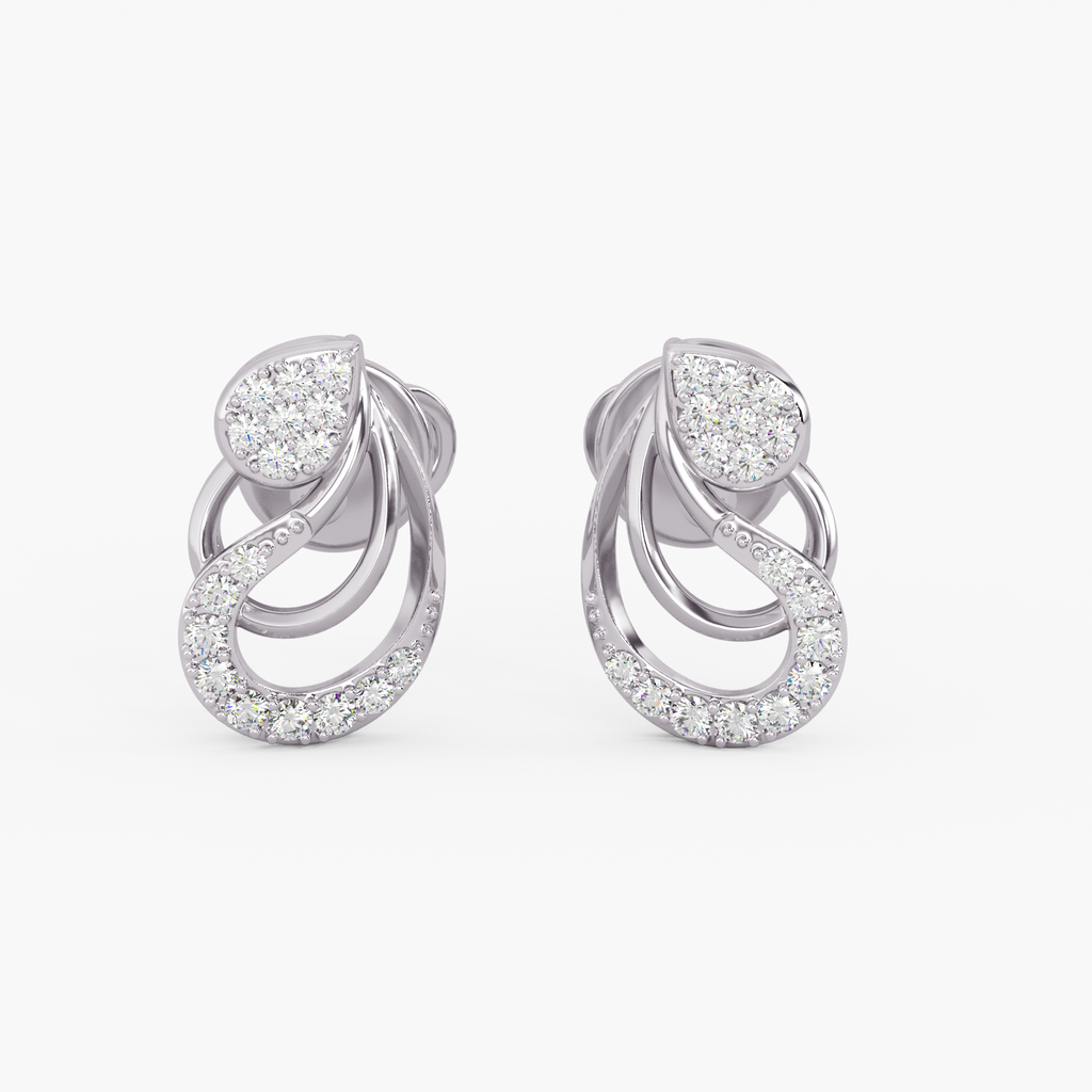 Soul Awakening Gold and Diamond Earrings