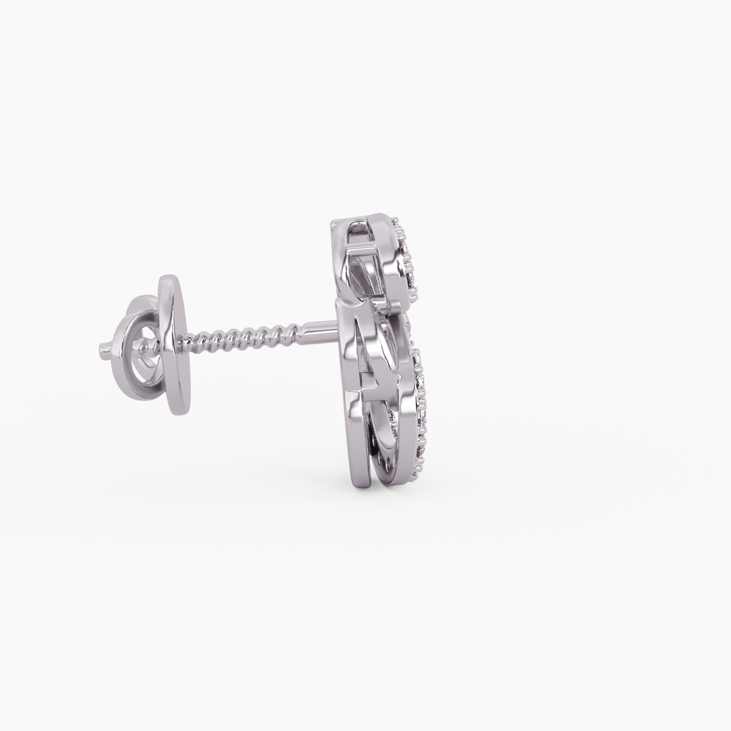 Soul Awakening Gold and Diamond Earrings