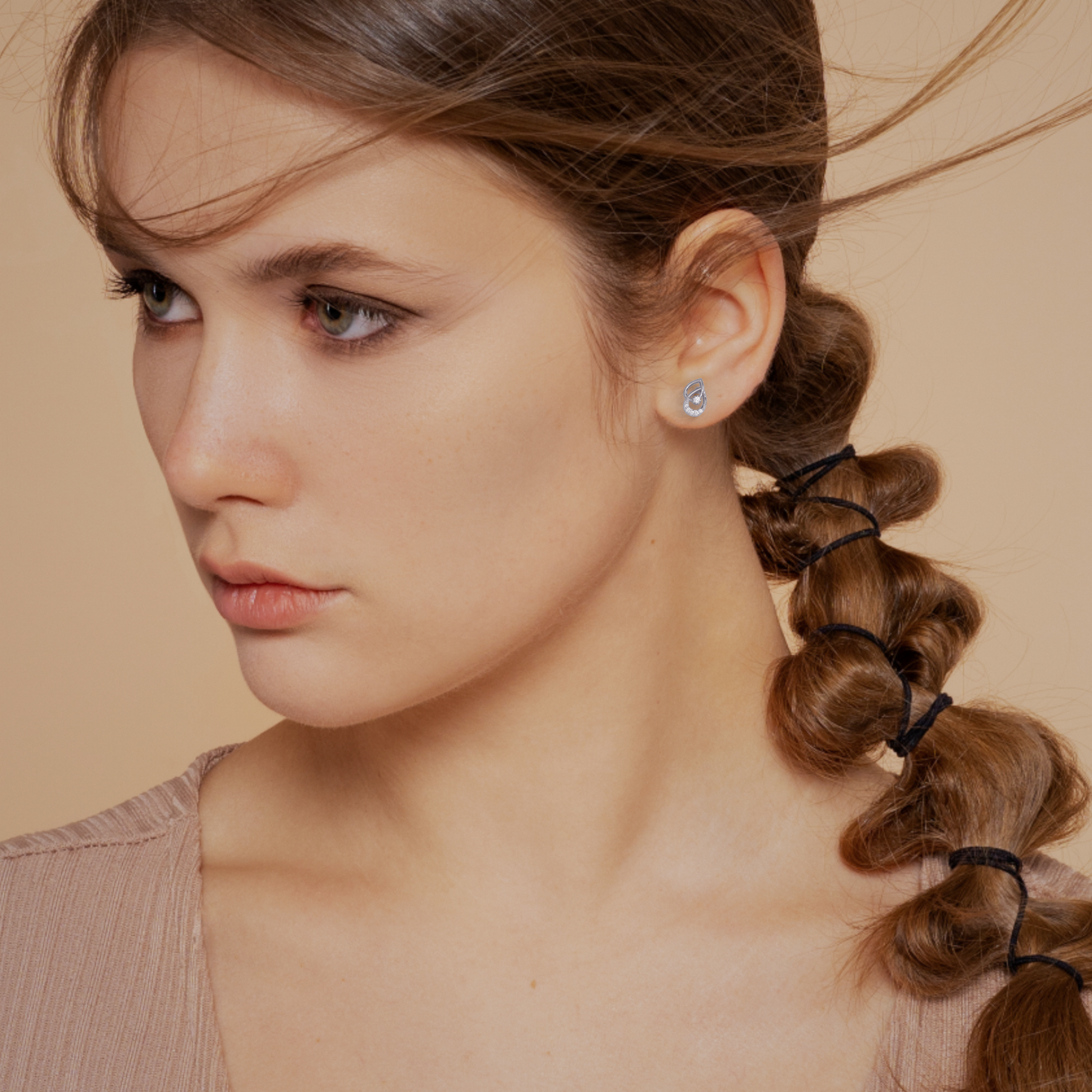 Metropolitan Marvels Gold and Diamond Earrings