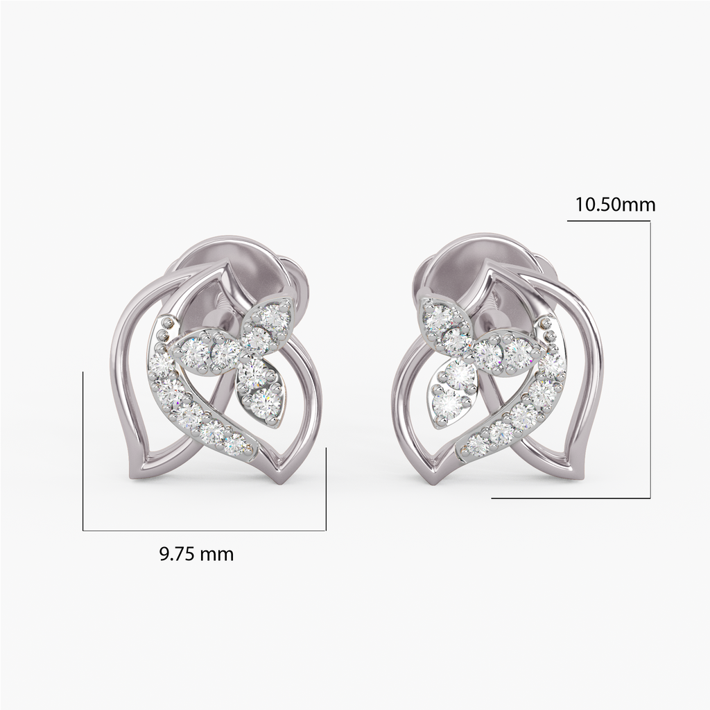 Noor of Nizam Gold and Diamond Earrings