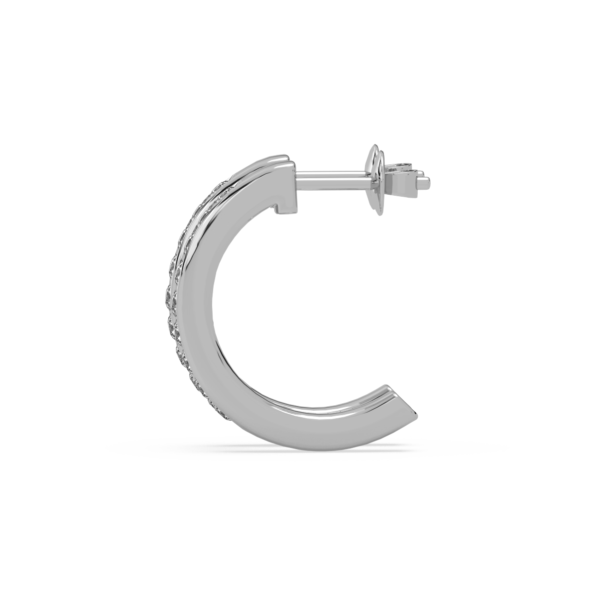 Surrealism Score Gold and Diamond Earrings