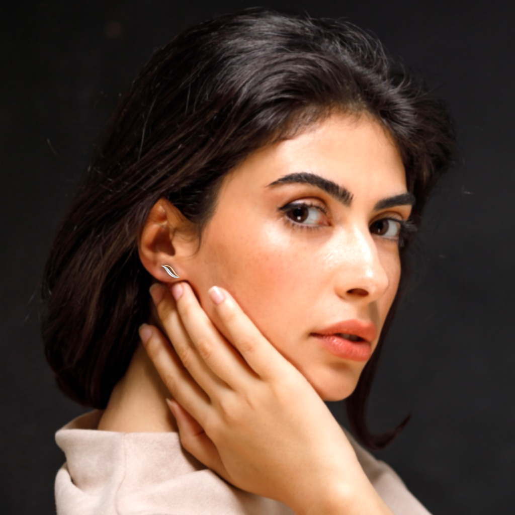 Meticulous Mess Gold and Diamond Earrings