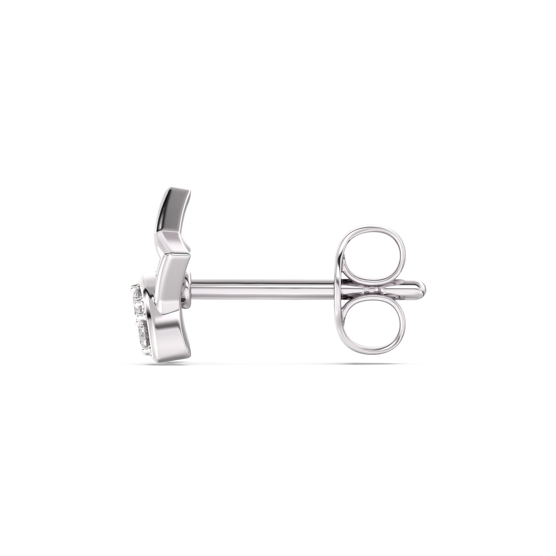 Little Star Kids Diamond and Gold Earring