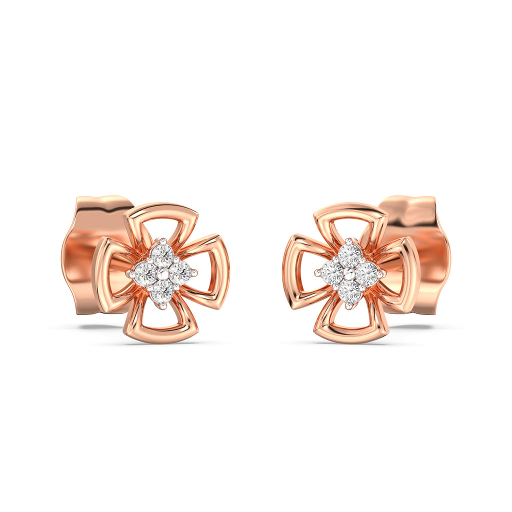 Summer of Magic Kids Diamond and Gold Earring