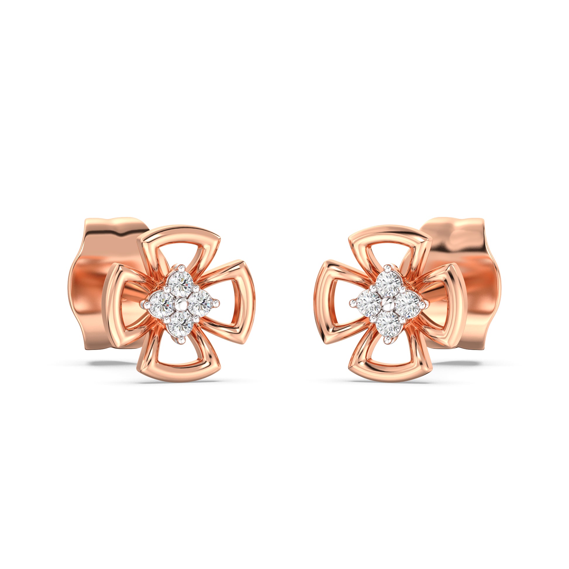 Summer of Magic Kids Diamond and Gold Earring