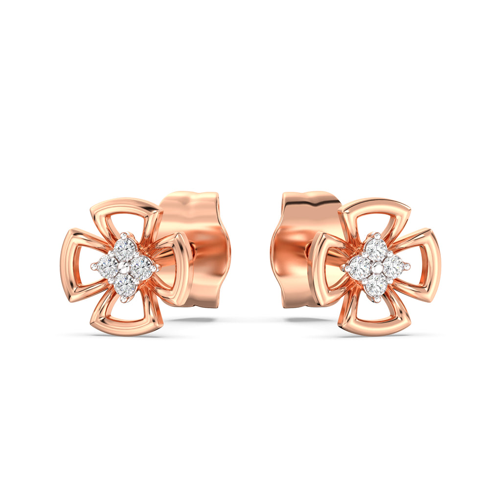 Summer of Magic Kids Diamond and Gold Earring