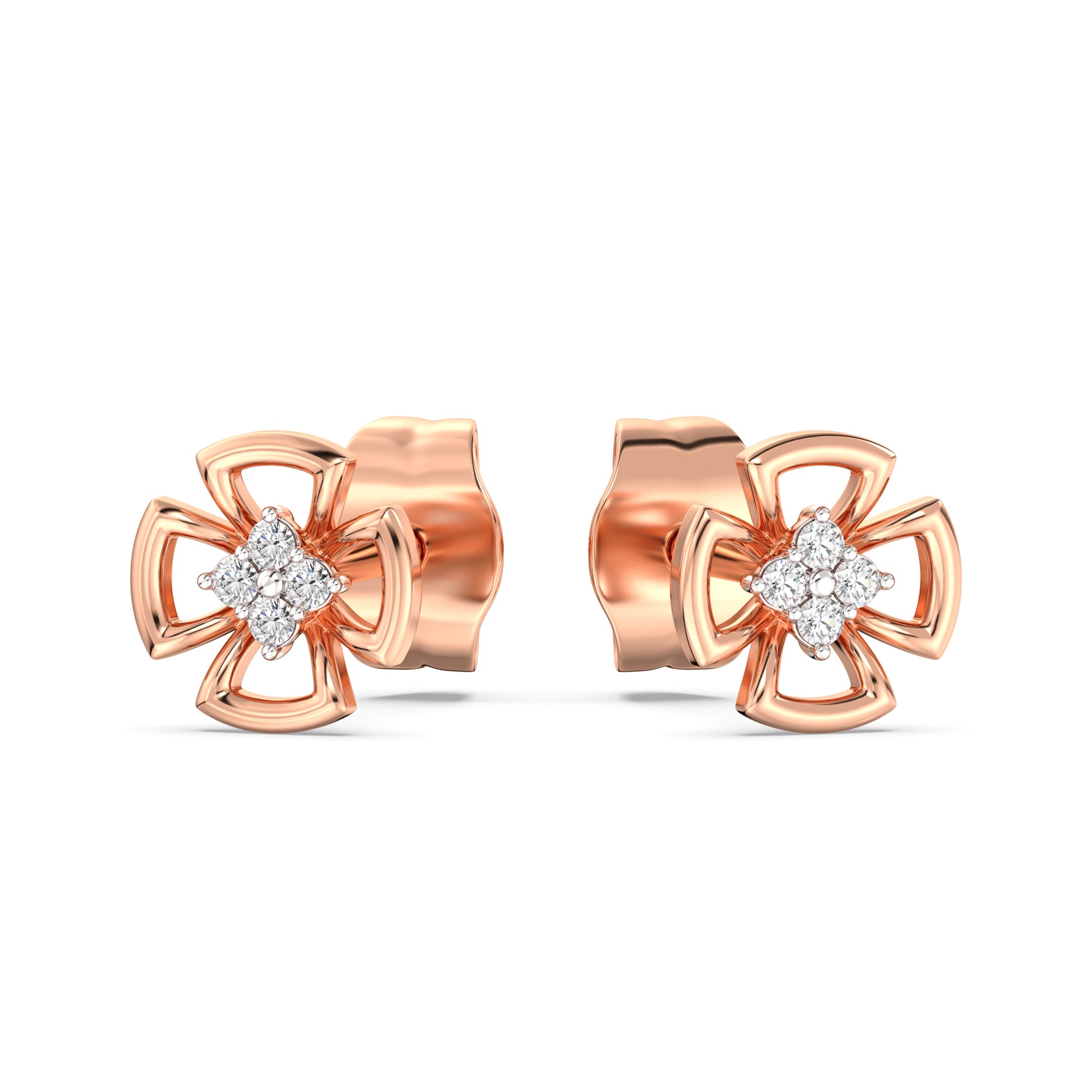 Summer of Magic Kids Diamond and Gold Earring