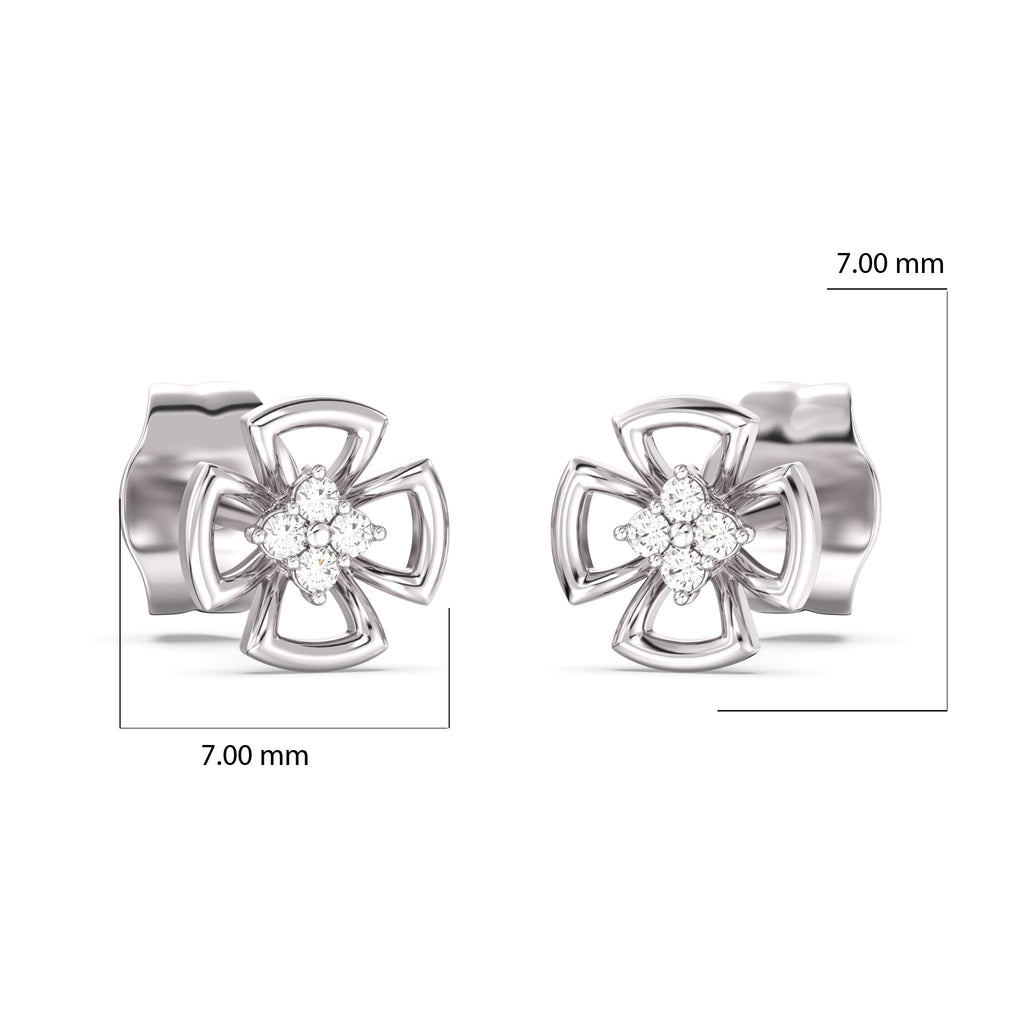 Summer of Magic Kids Diamond and Gold Earring