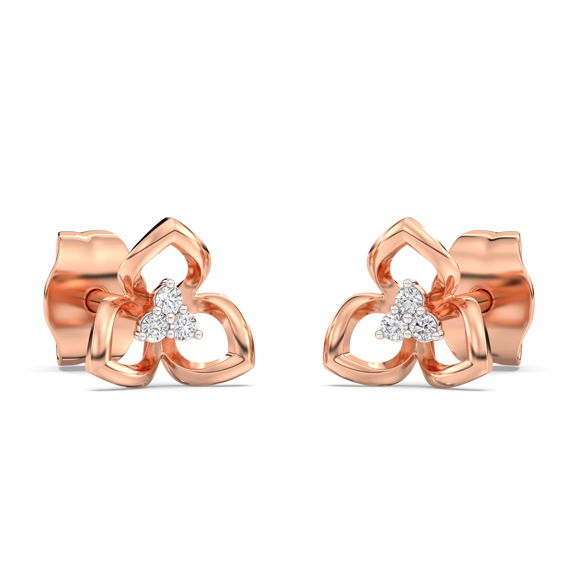 Saarthee Kids Diamond and Gold Earring