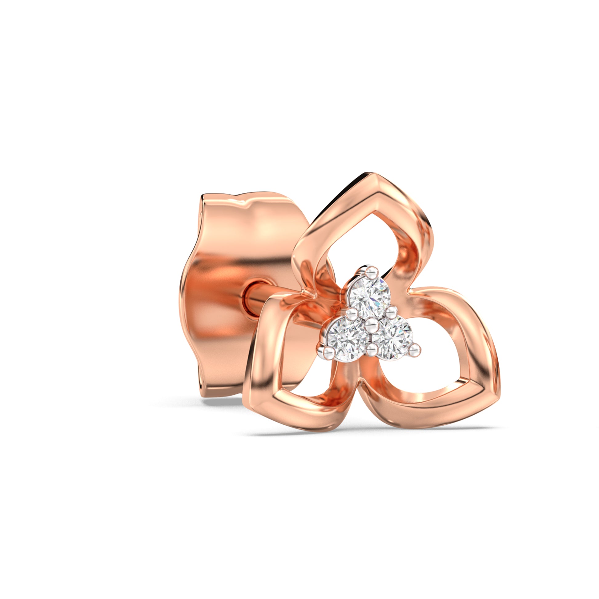 Saarthee Kids Diamond and Gold Earring