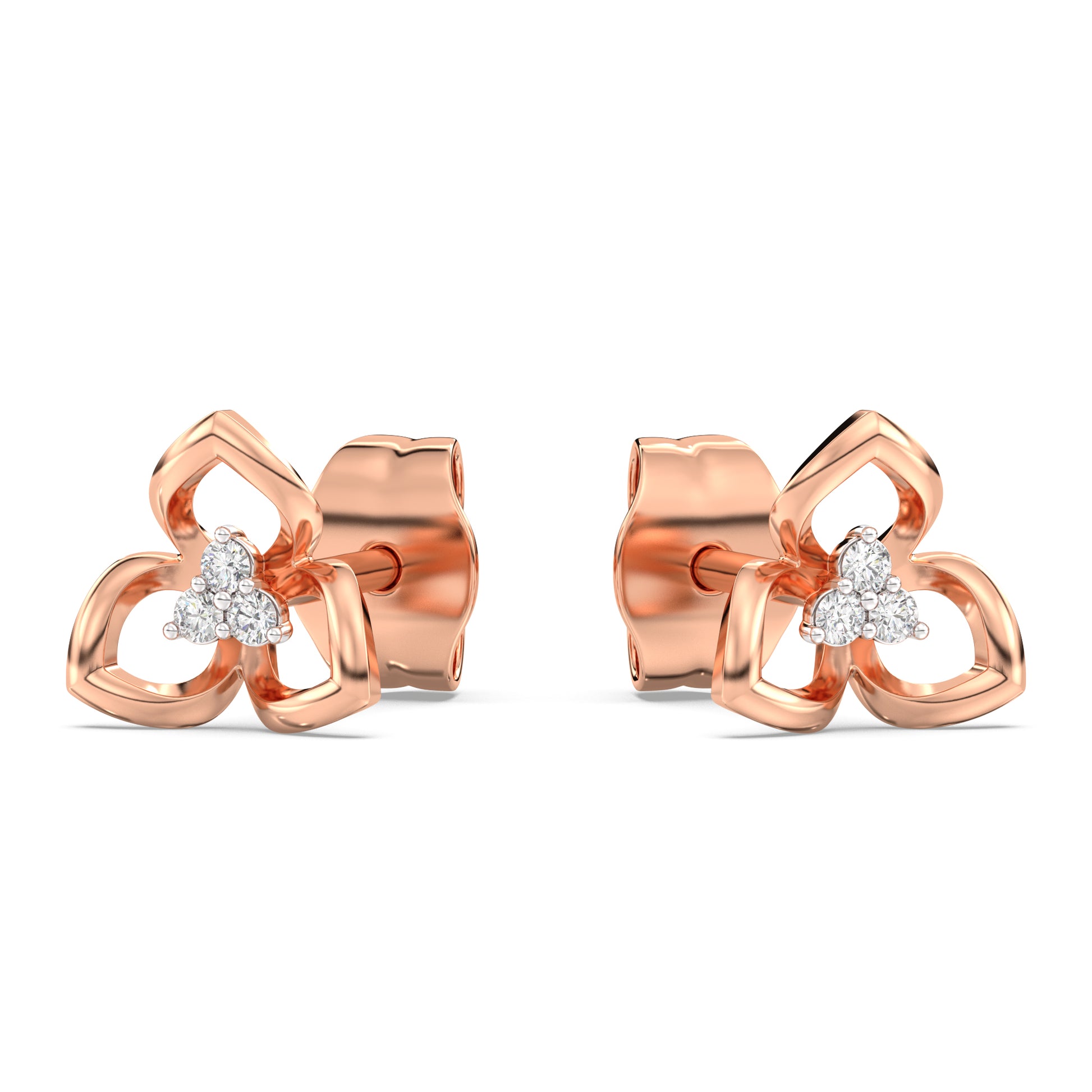 Saarthee Kids Diamond and Gold Earring