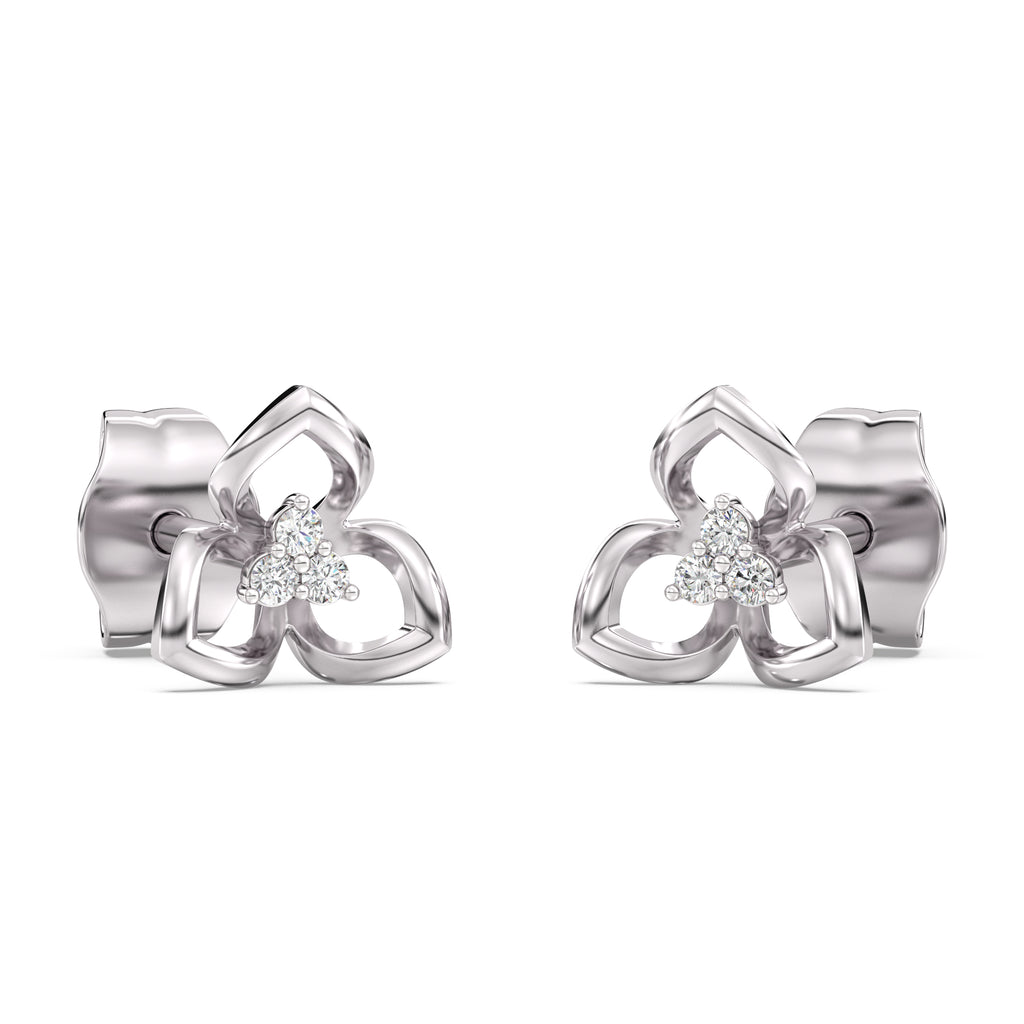 Saarthee Kids Diamond and Gold Earring