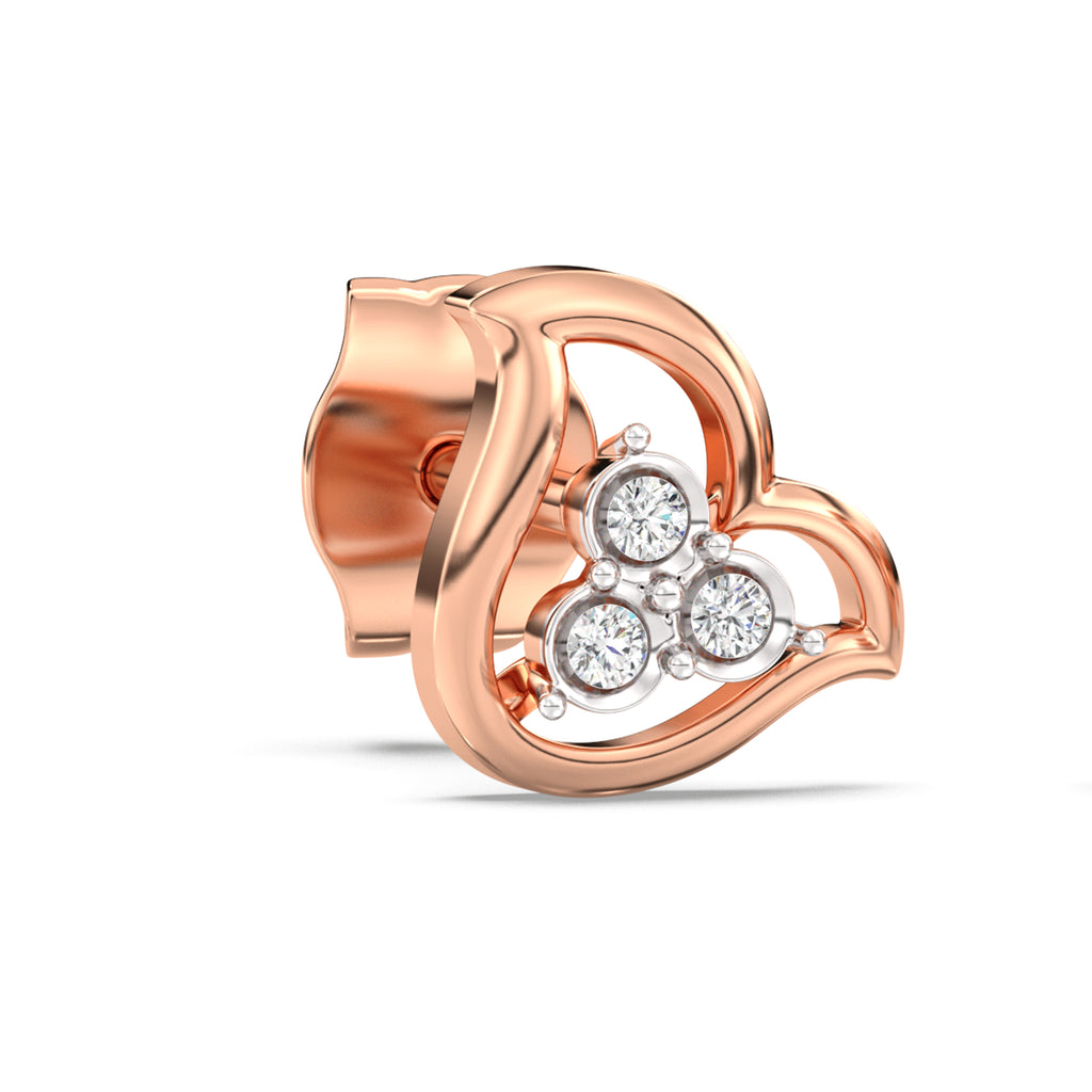 Raveeshu Kids Diamond and Gold Earring