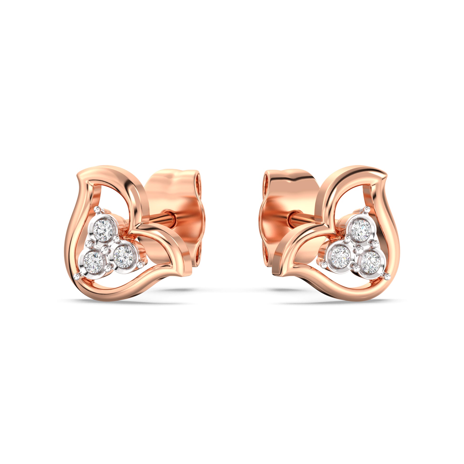 Raveeshu Kids Diamond and Gold Earring