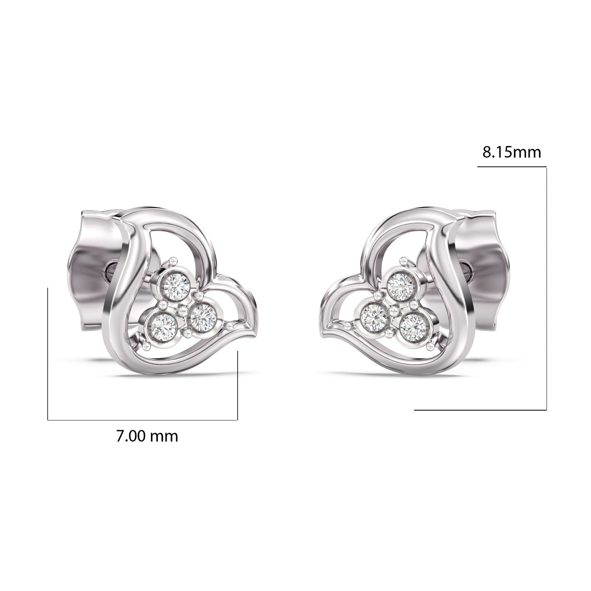 Raveeshu Kids Diamond and Gold Earring