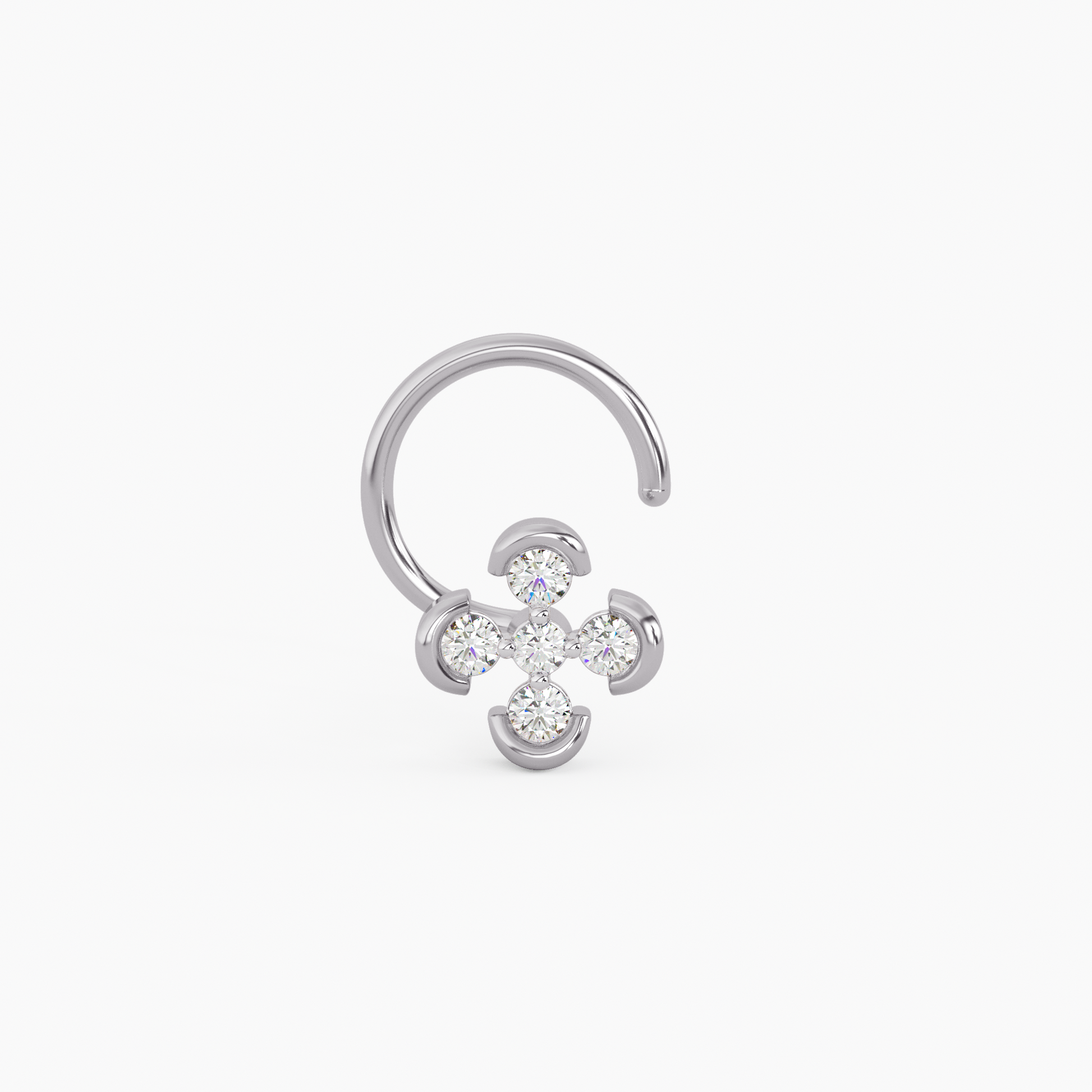 Inaayat Gold and Diamond Nosepin