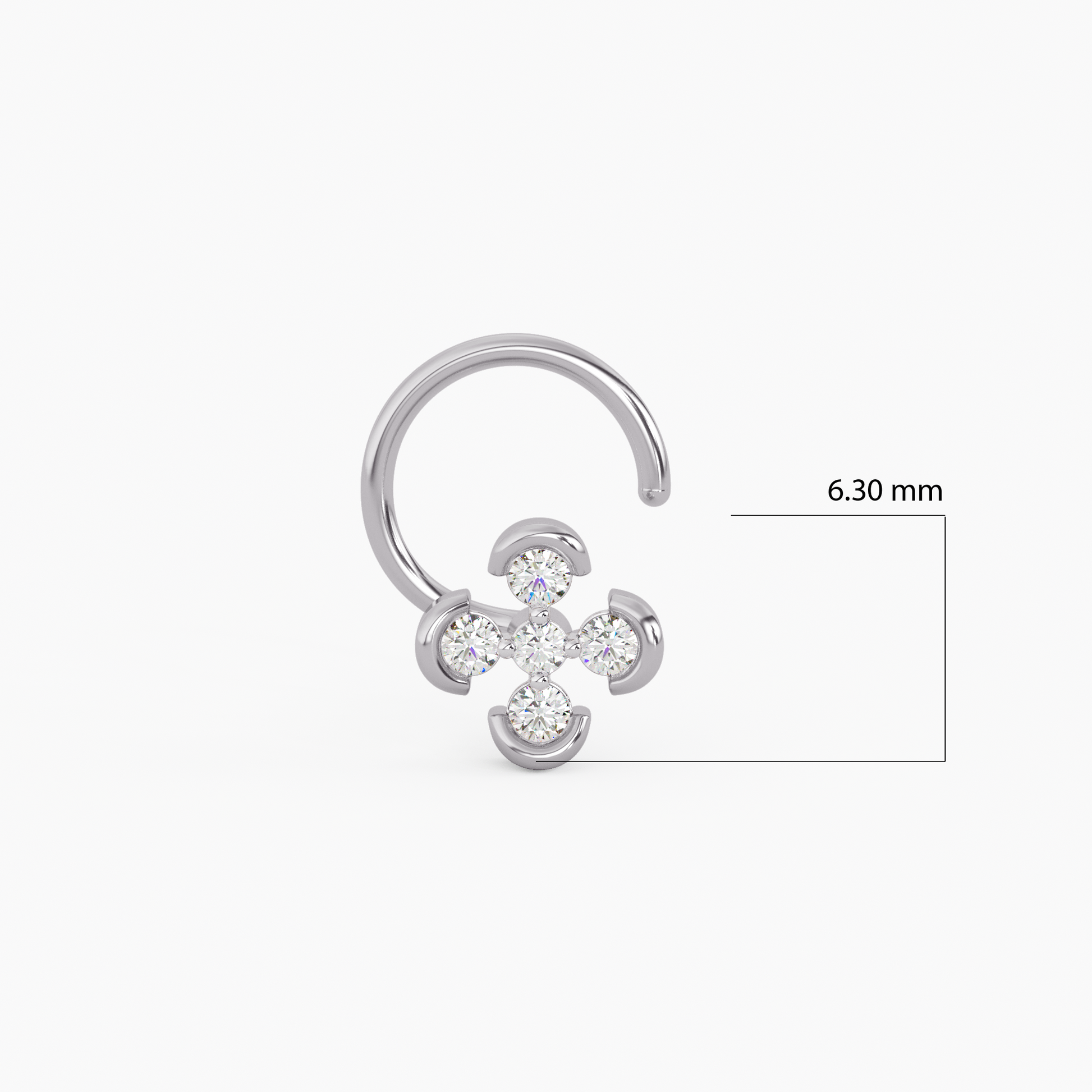 Inaayat Gold and Diamond Nosepin