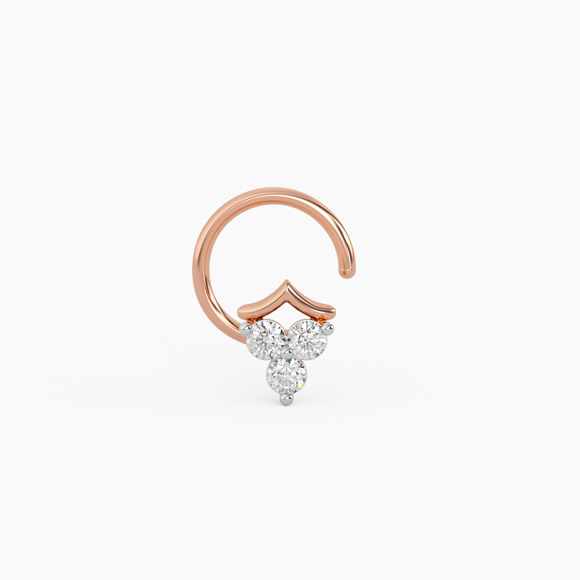 Kala Gold and Diamond Nosepin