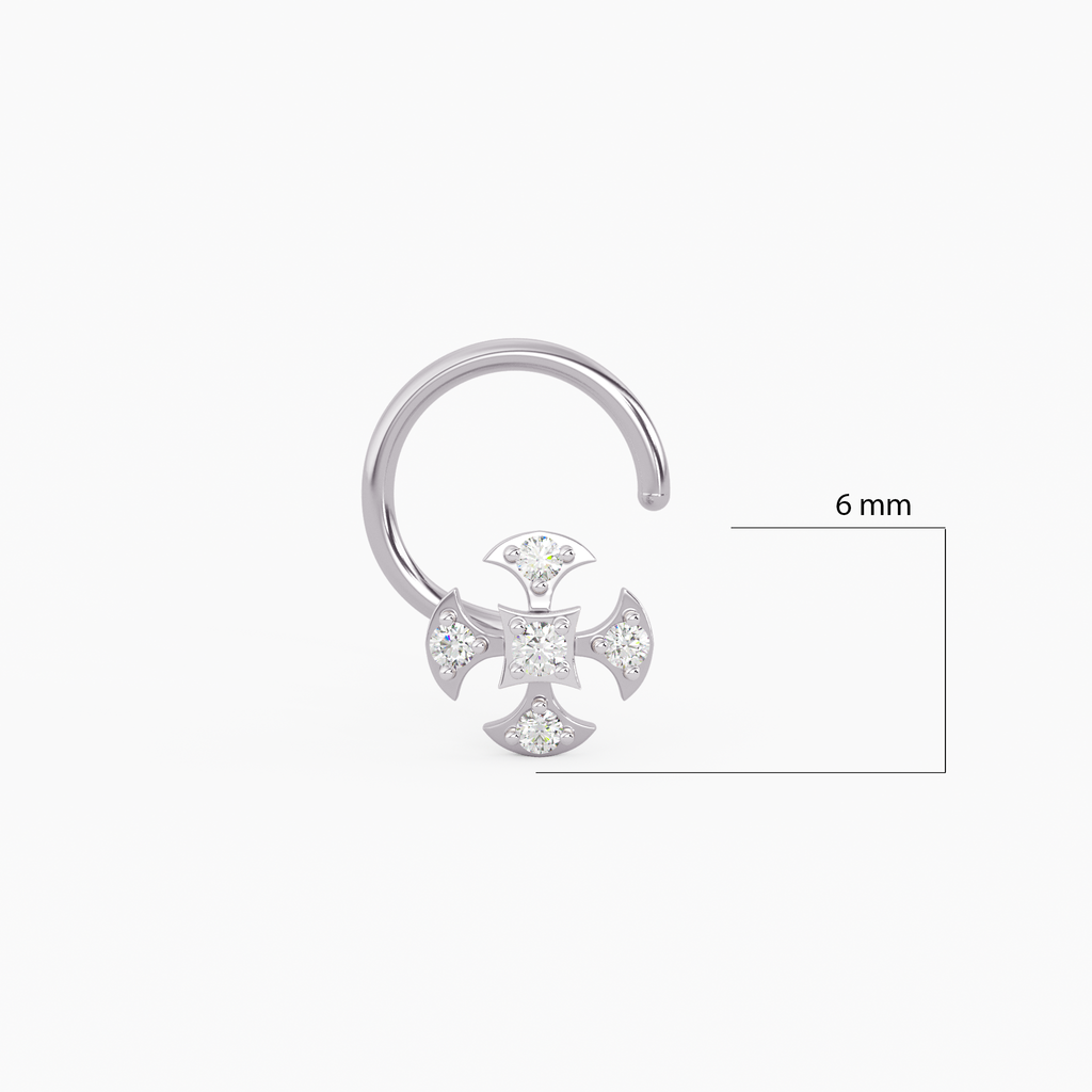 Bella Gold and Diamond Nosepin