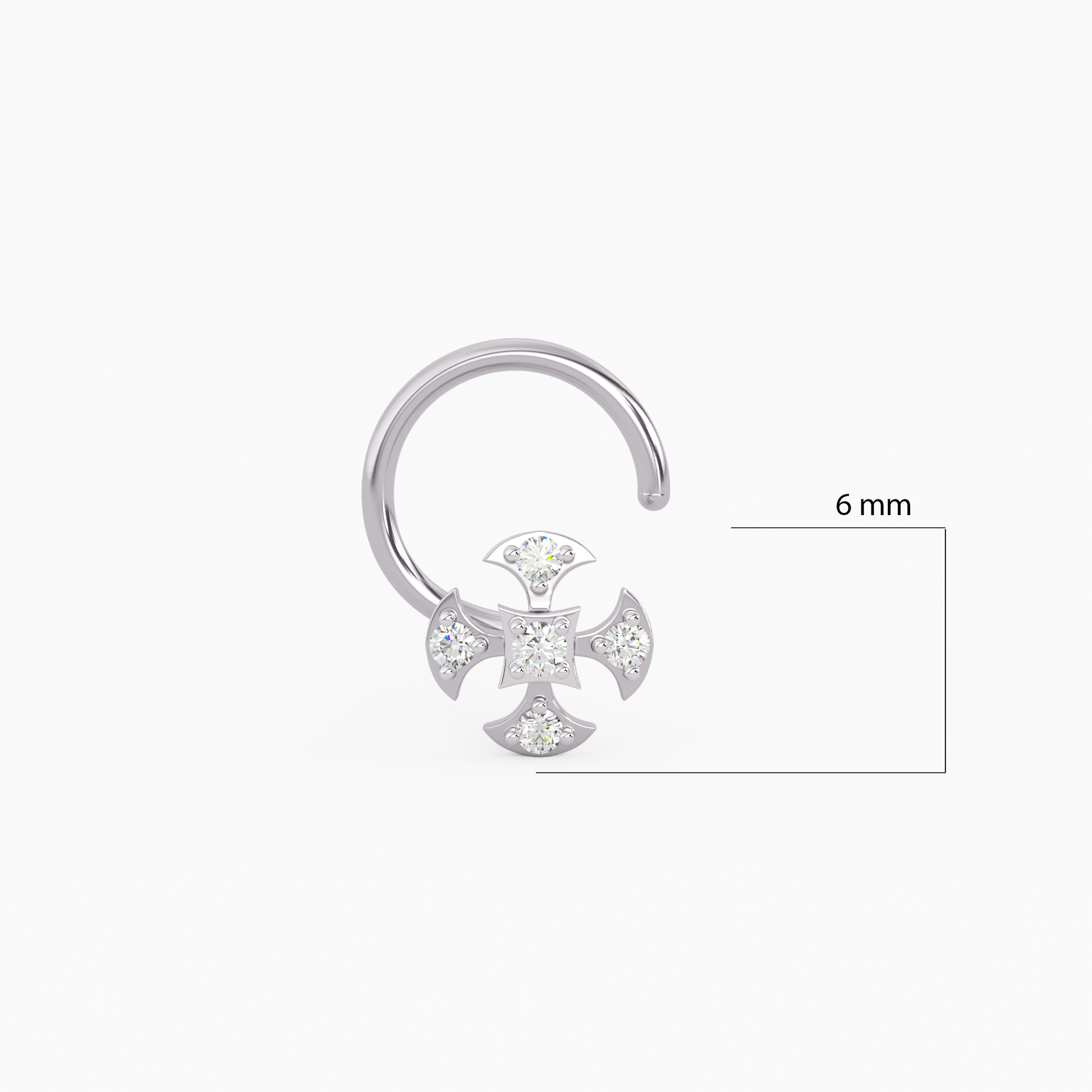 Bella Gold and Diamond Nosepin