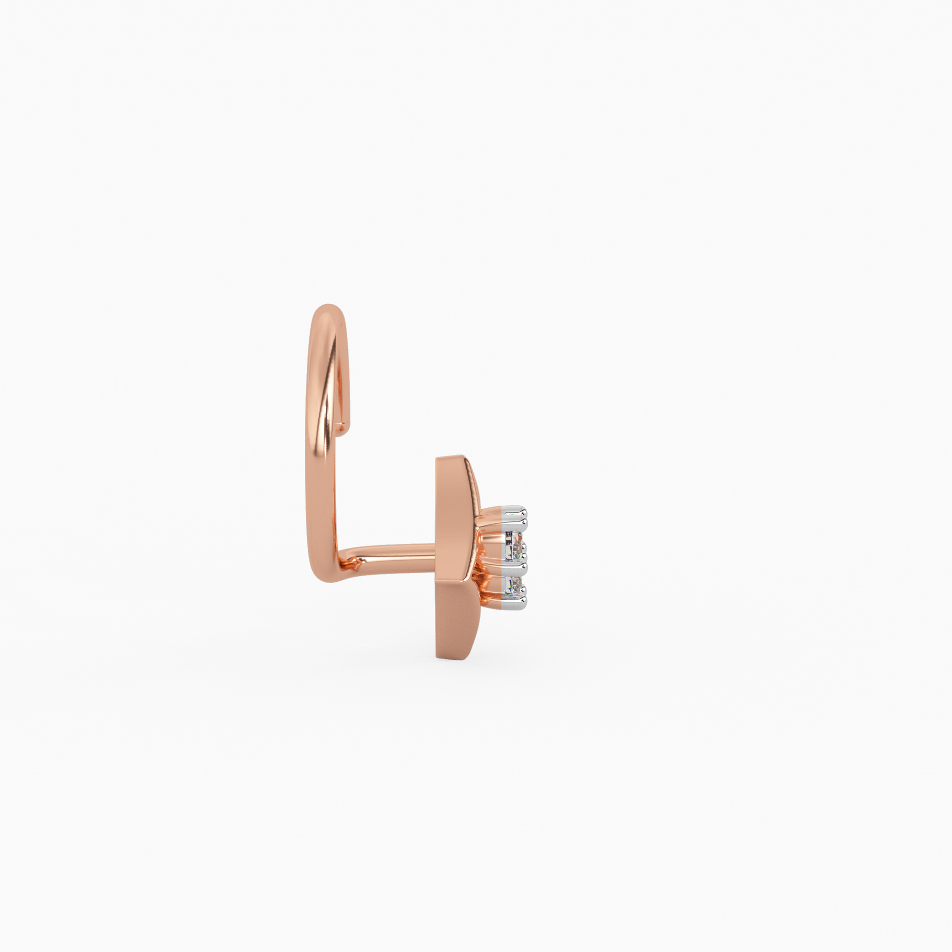 Eternal Beauty Gold and Diamond Nosepin